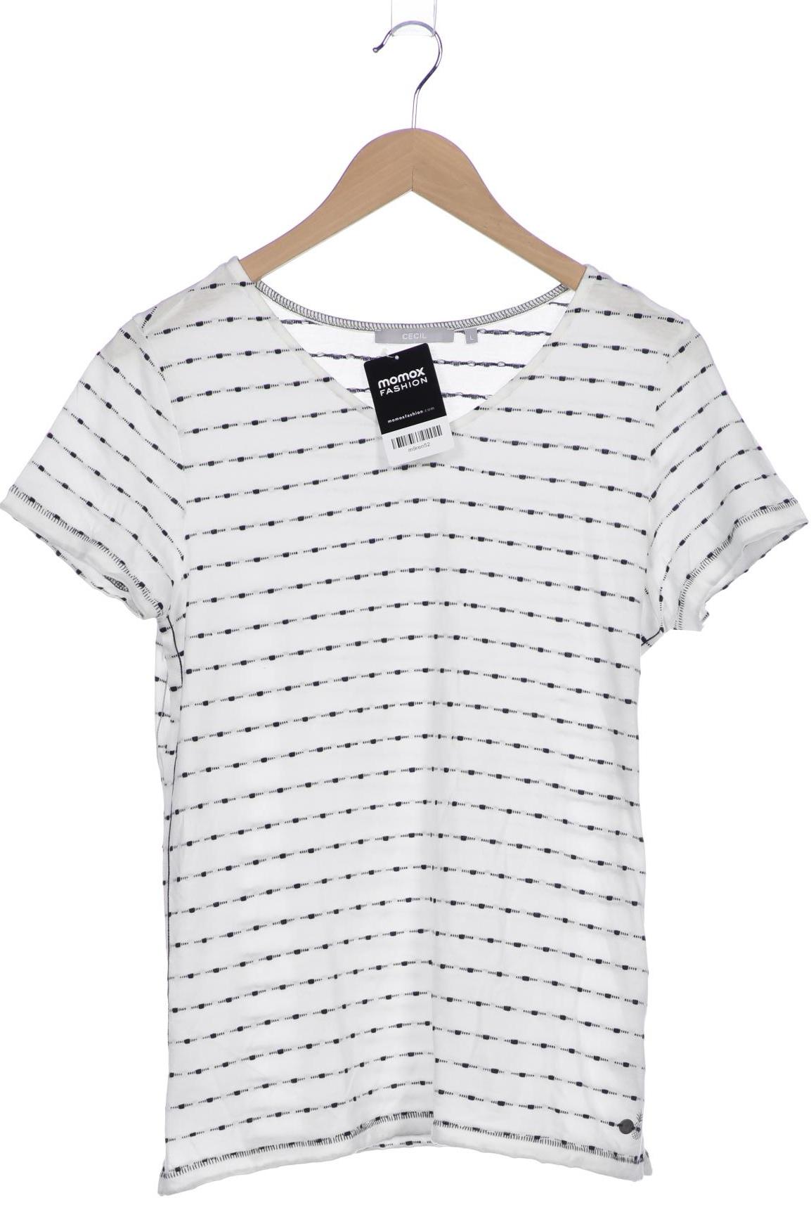 

Cecil Damen T-Shirt, weiß, Gr. 42