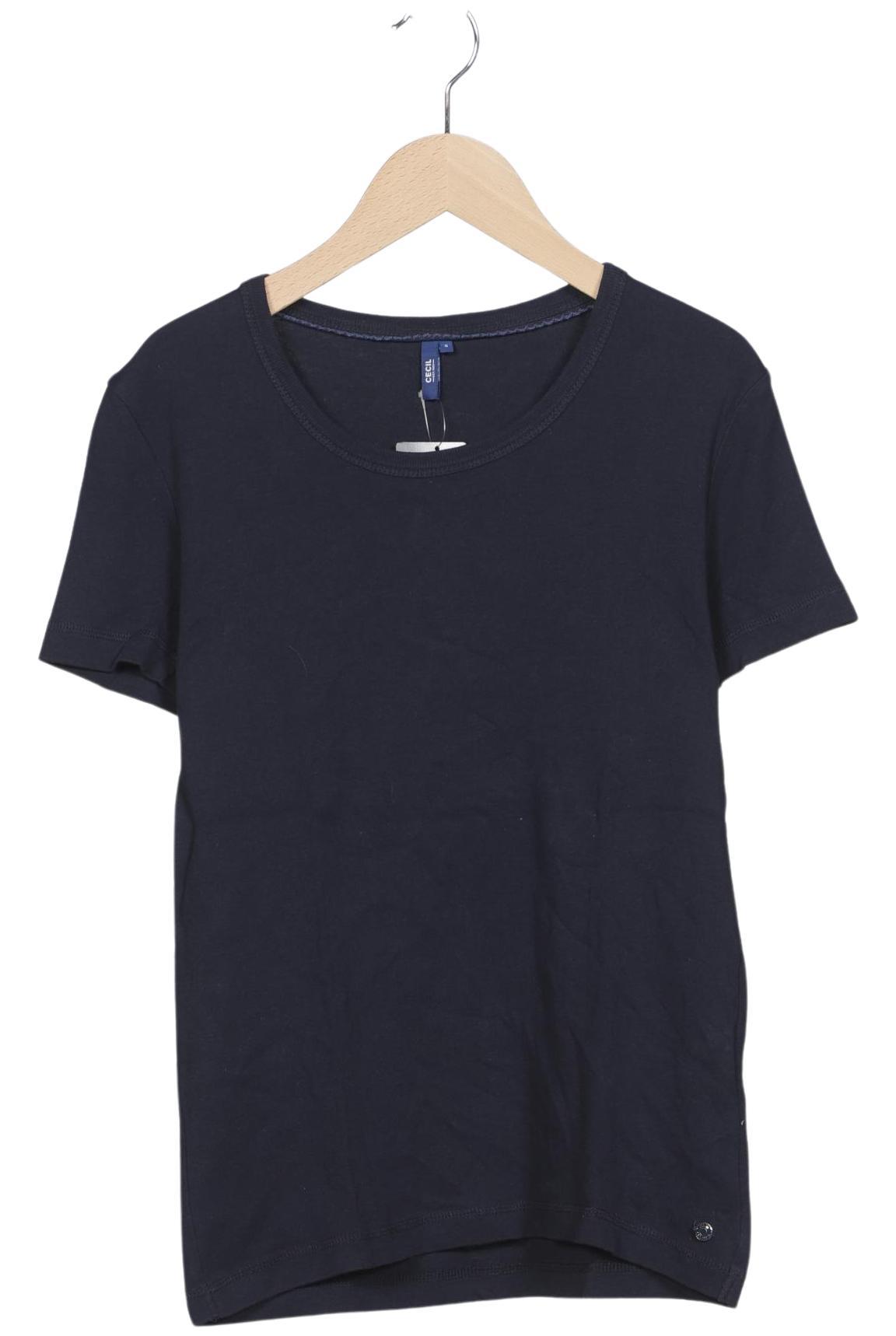 

Cecil Damen T-Shirt, marineblau, Gr. 36