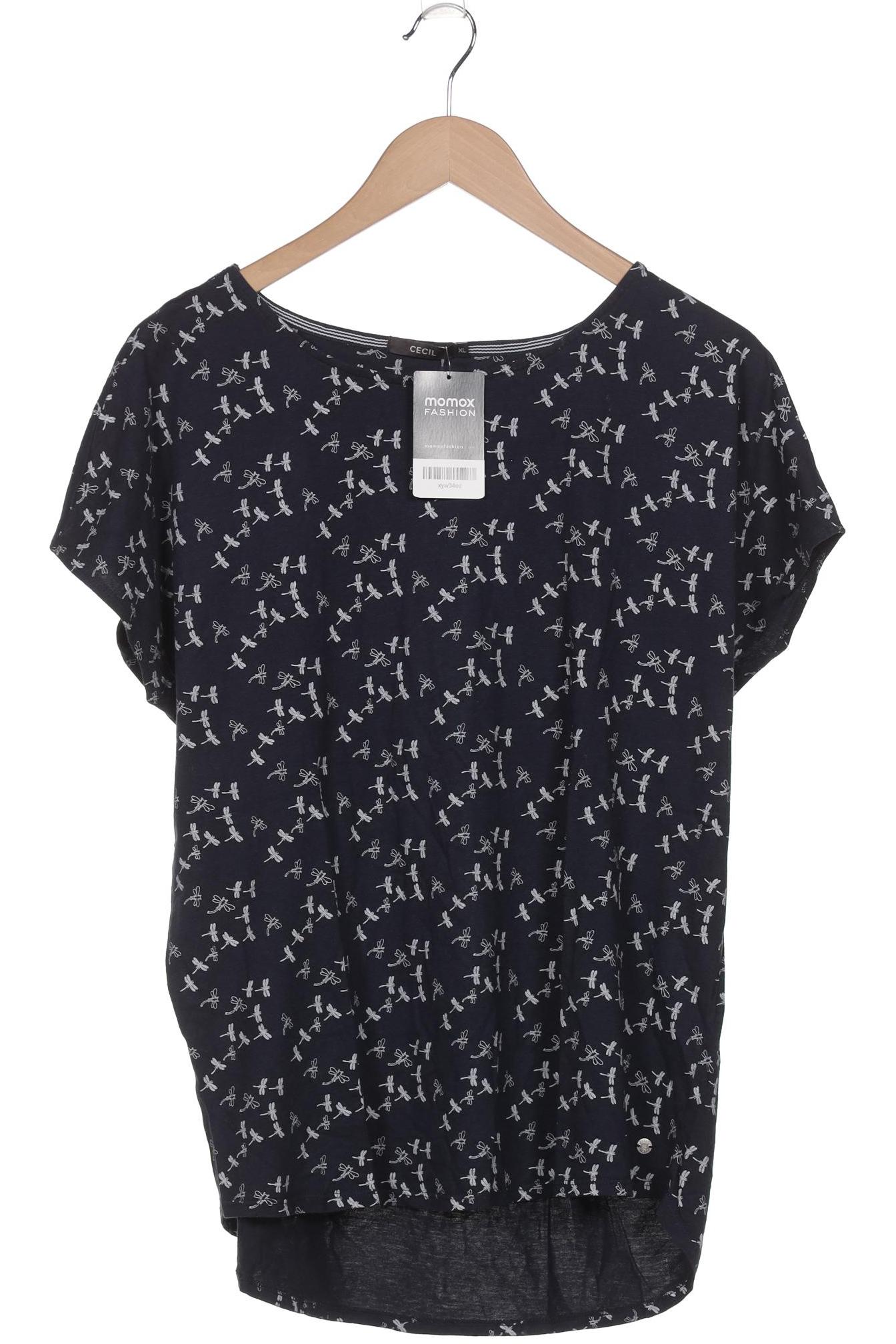 

Cecil Damen T-Shirt, marineblau, Gr. 44