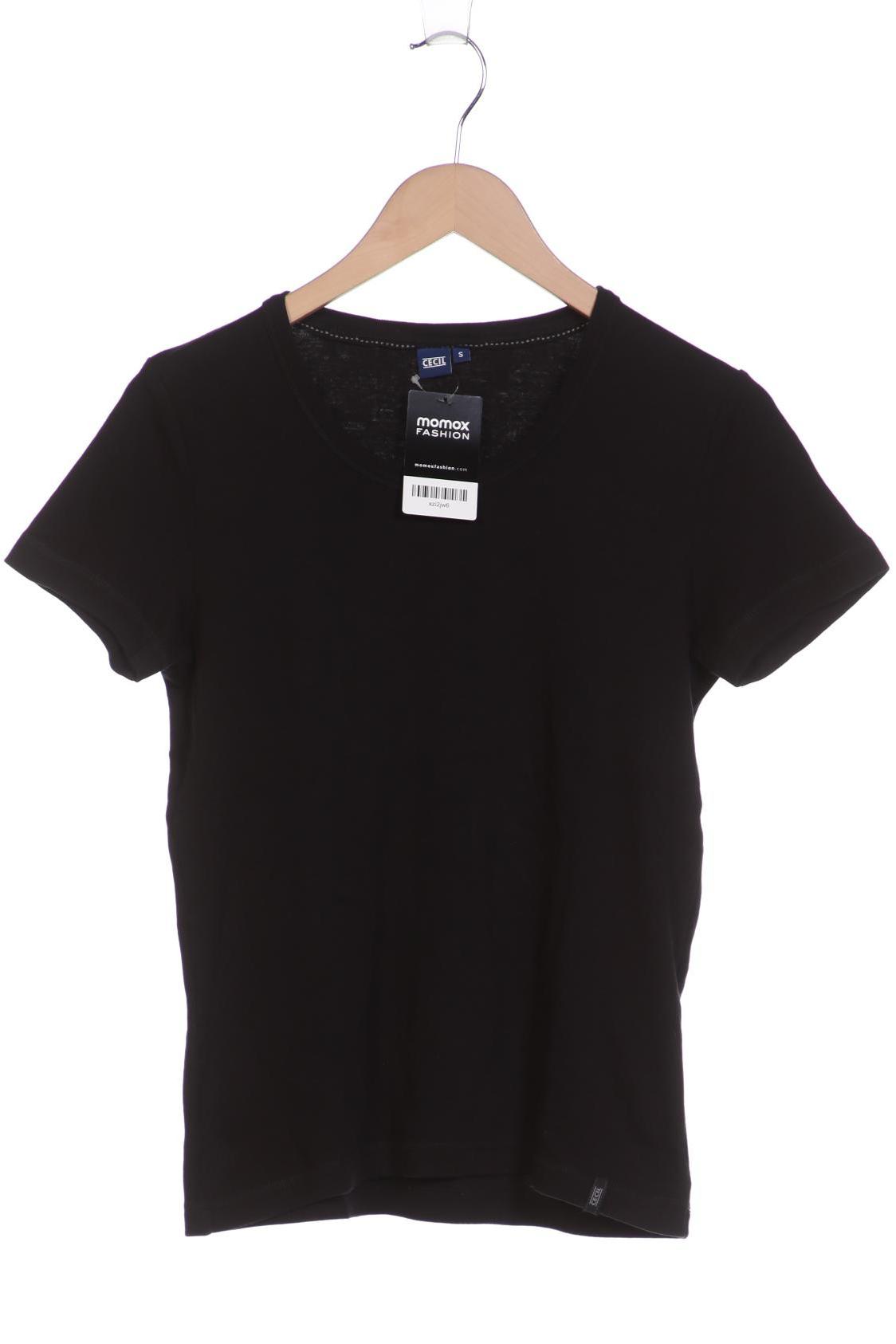 

CECIL Damen T-Shirt, schwarz