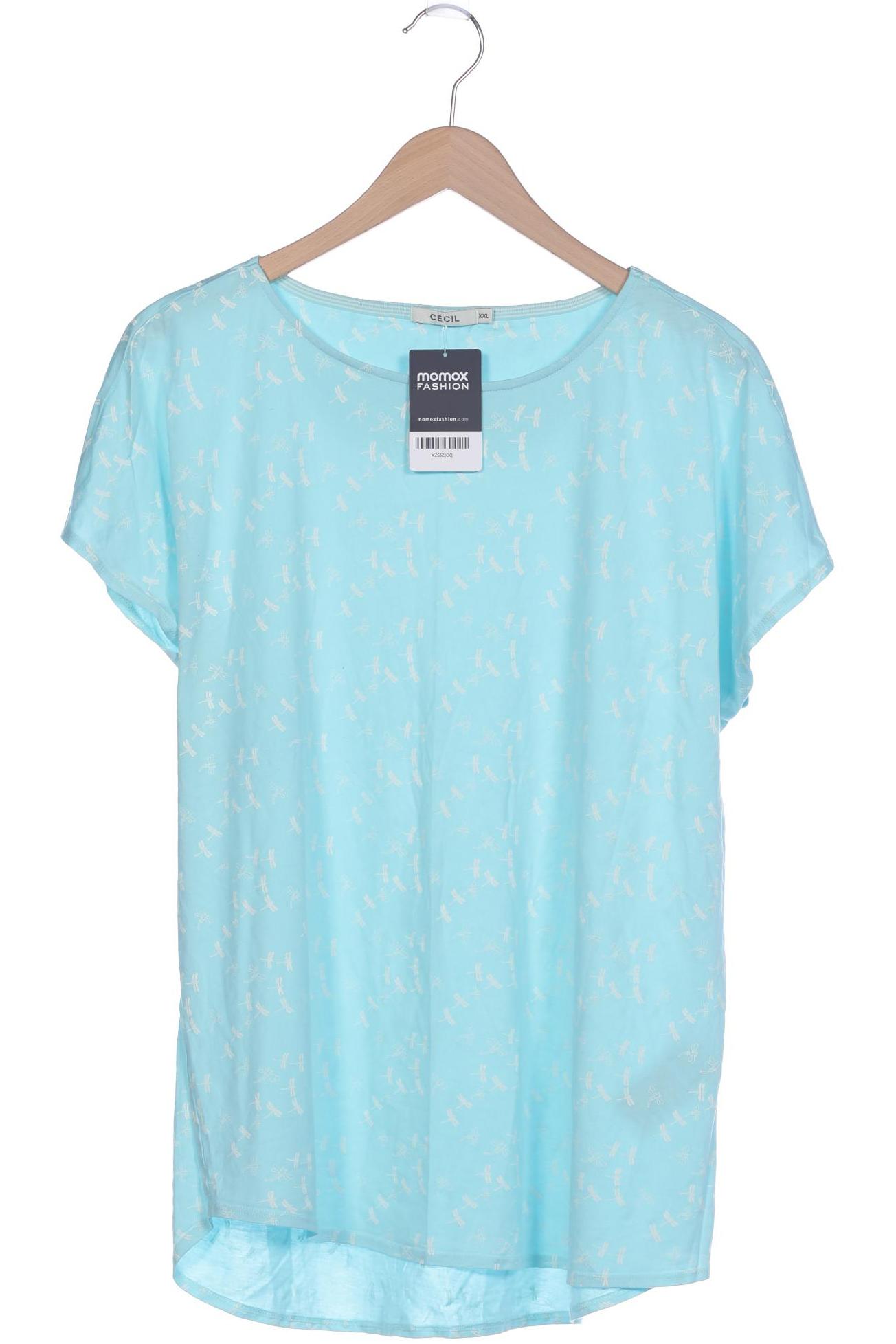 

Cecil Damen T-Shirt, blau, Gr. 46