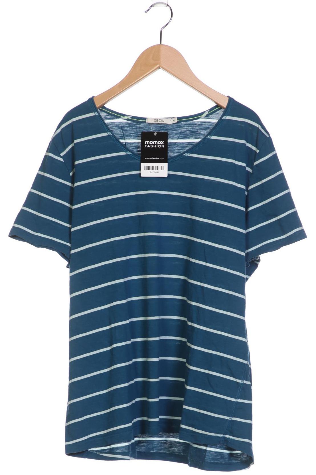

Cecil Damen T-Shirt, blau, Gr. 44