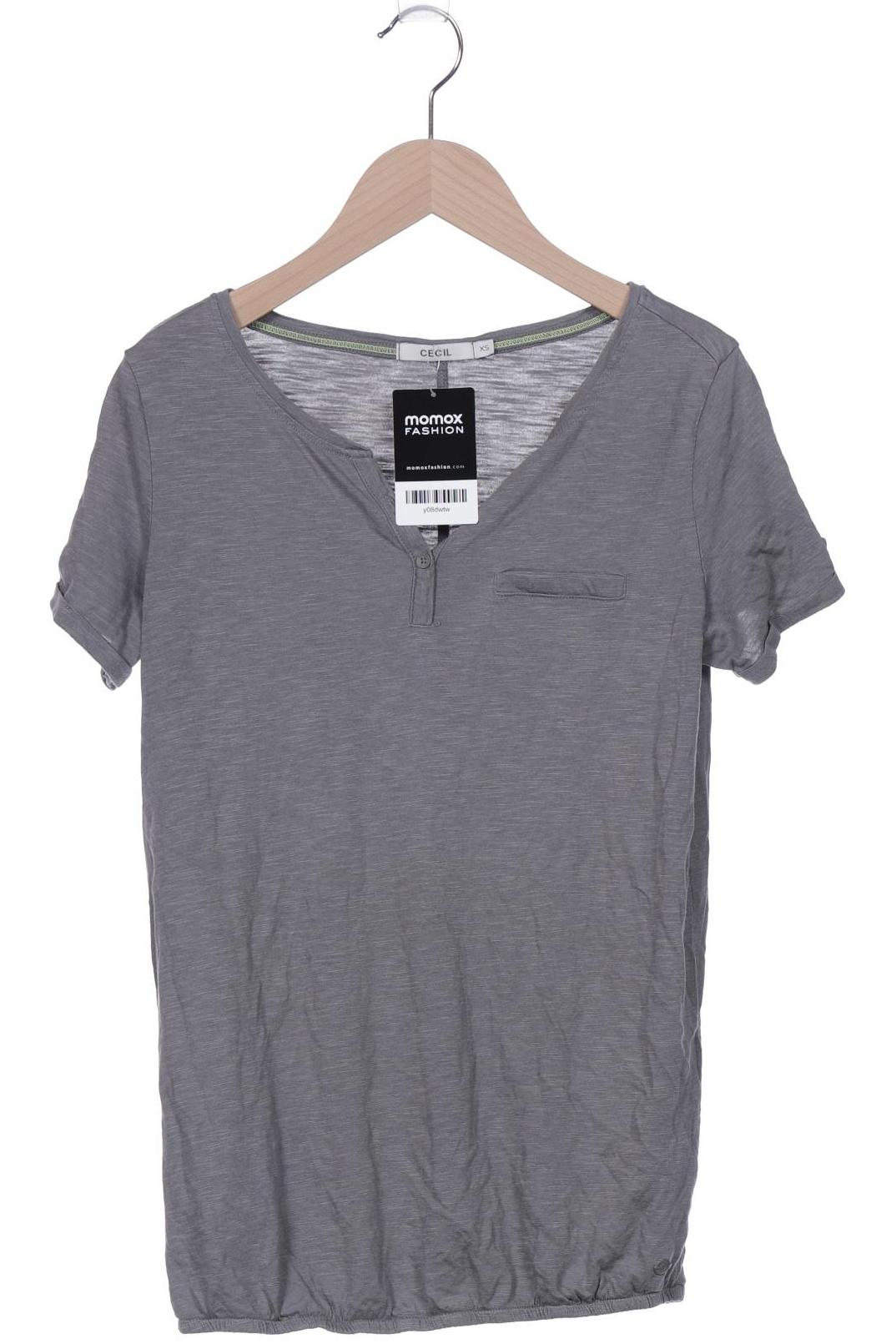 

Cecil Damen T-Shirt, grau, Gr. 34