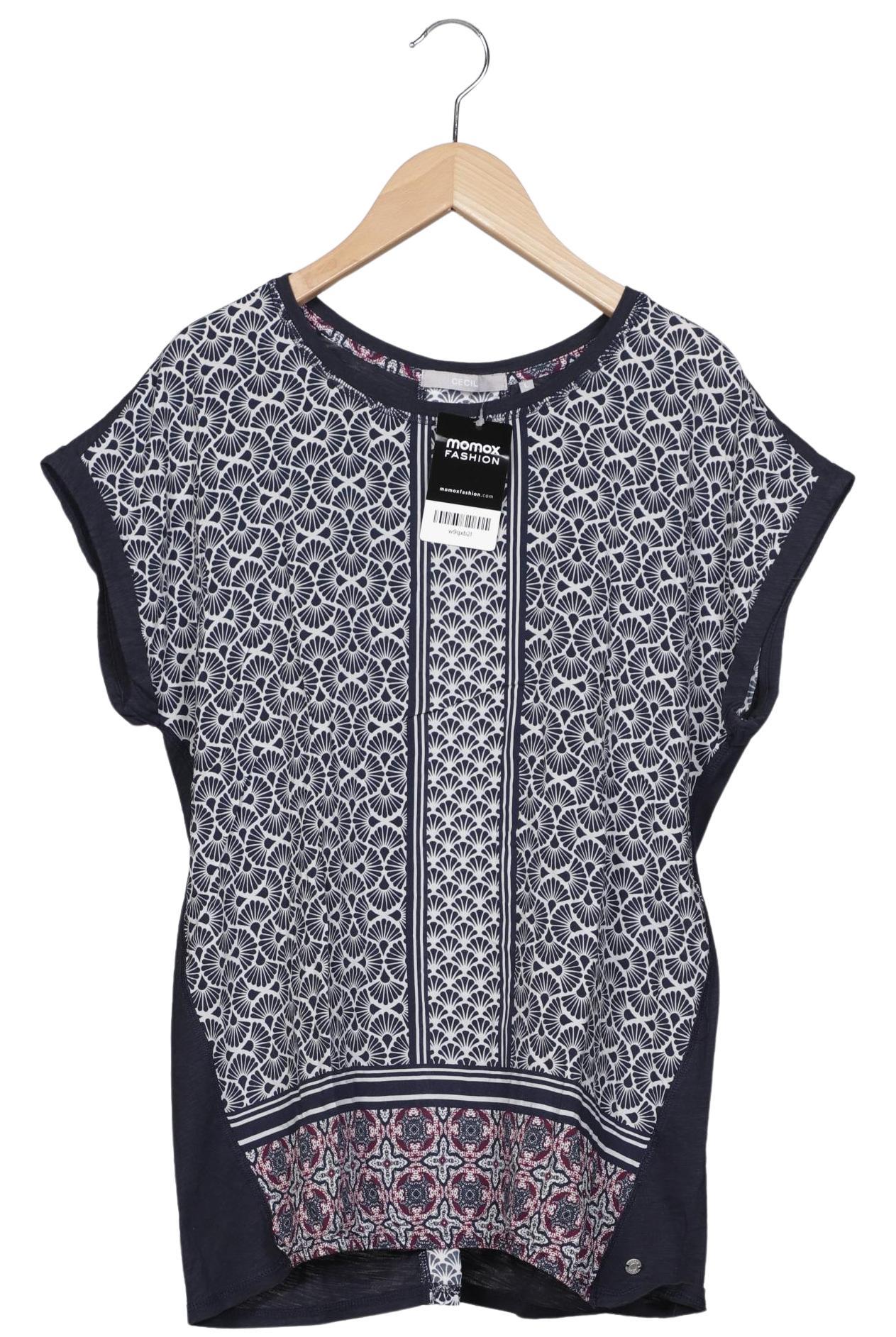 

Cecil Damen T-Shirt, marineblau, Gr. 42