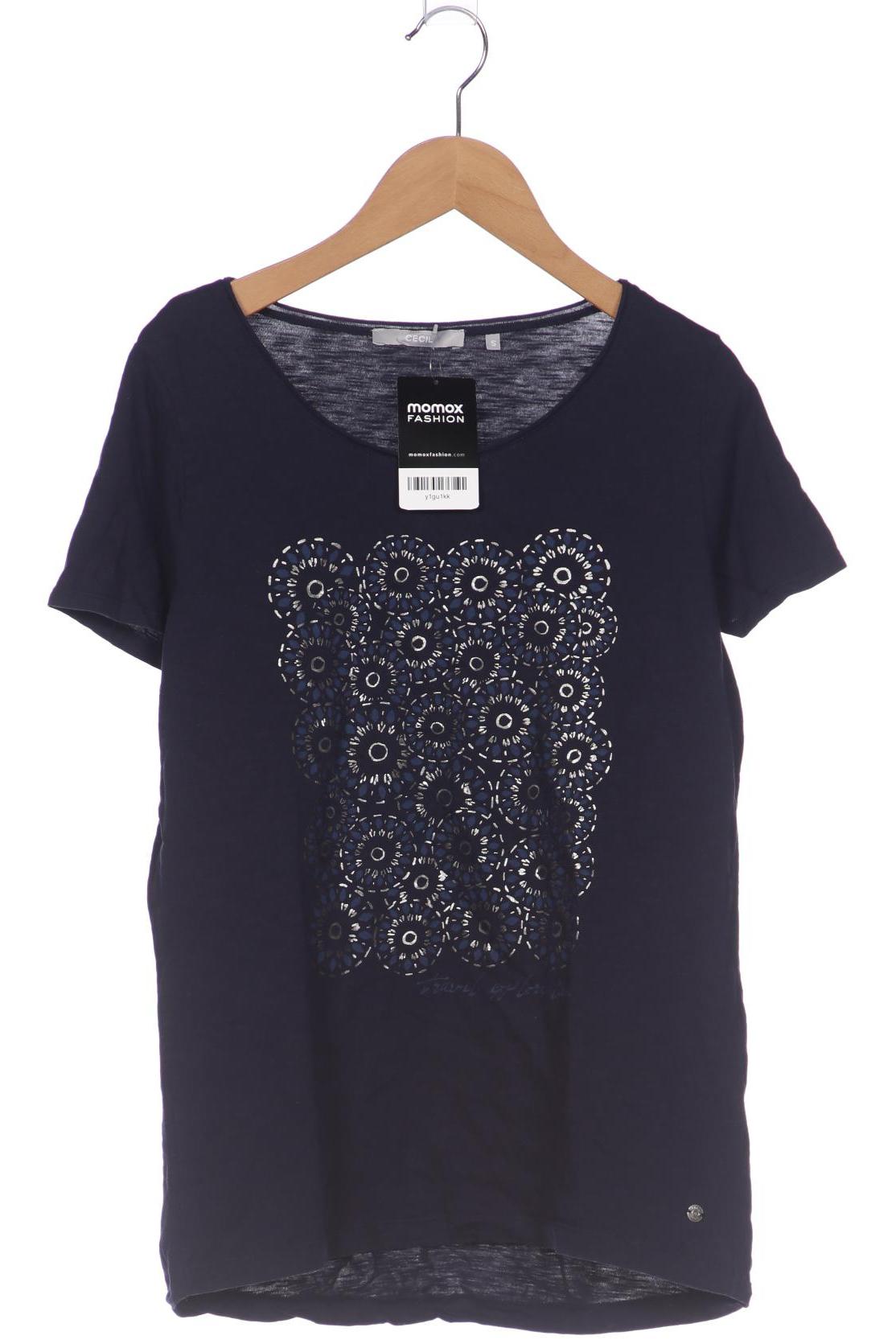 

Cecil Damen T-Shirt, marineblau, Gr. 36
