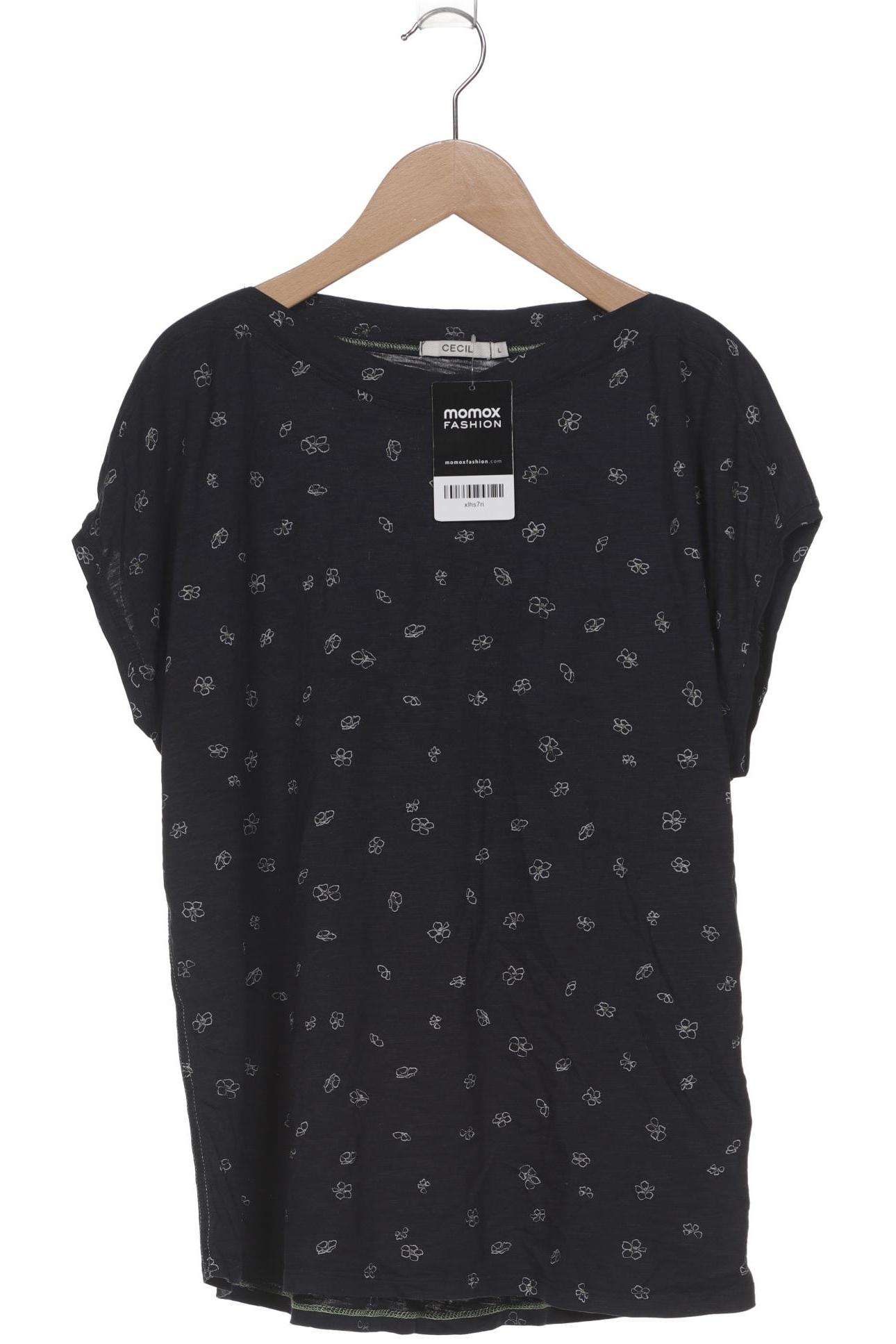 

Cecil Damen T-Shirt, marineblau, Gr. 42