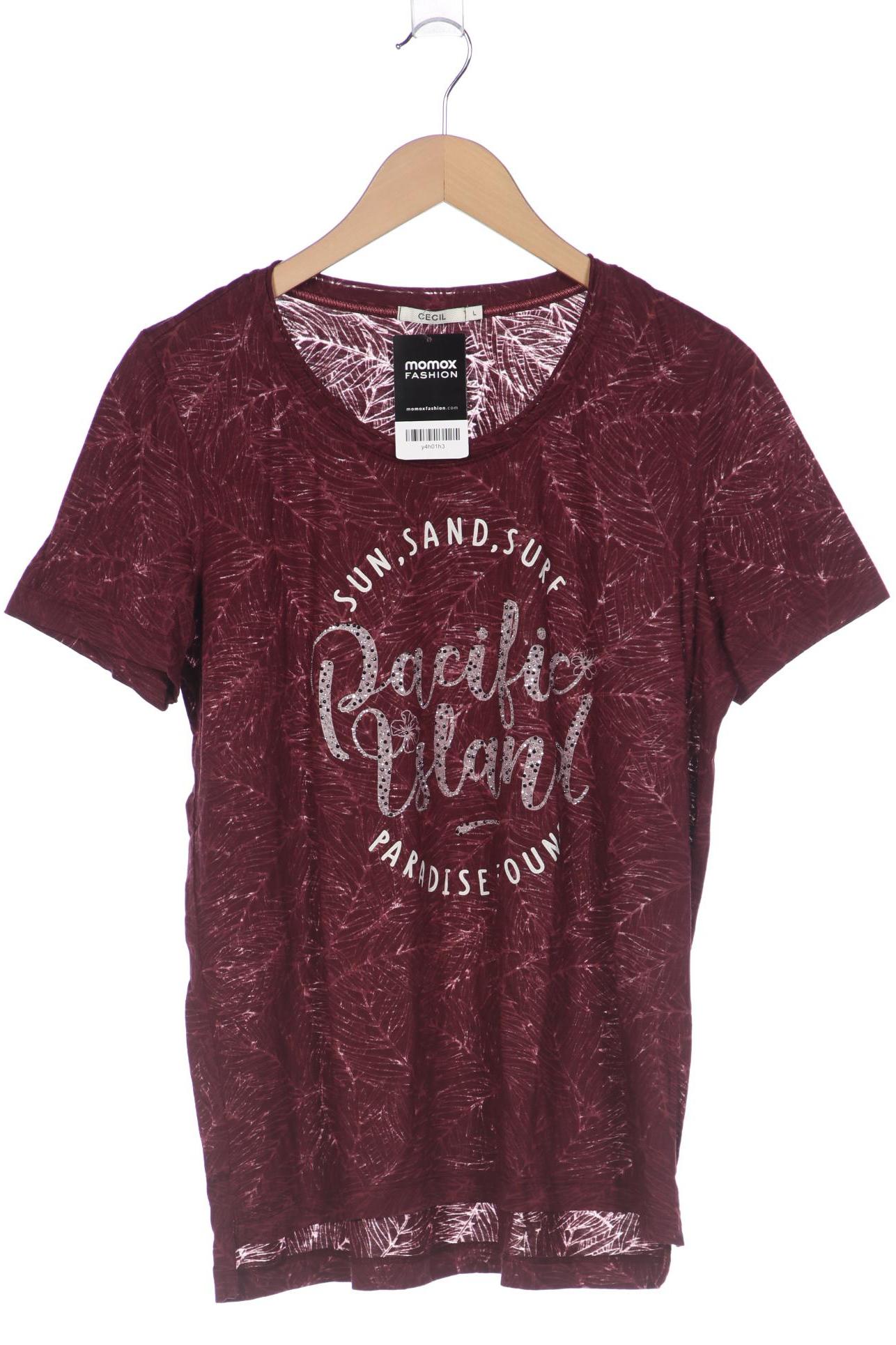 

CECIL Damen T-Shirt, bordeaux