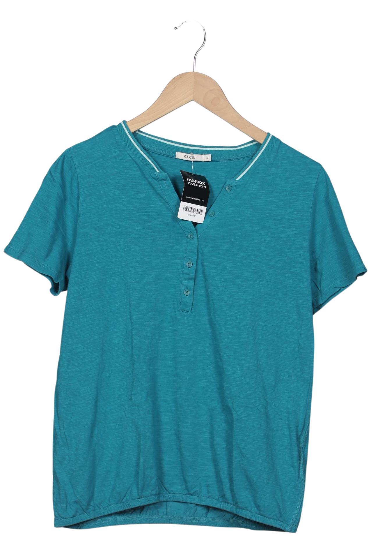 

Cecil Damen T-Shirt, blau, Gr. 38