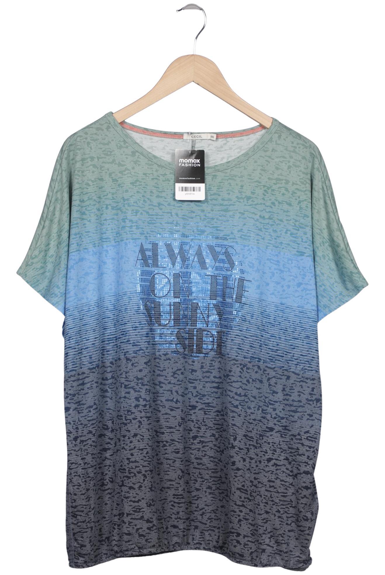 

Cecil Damen T-Shirt, mehrfarbig, Gr. 46