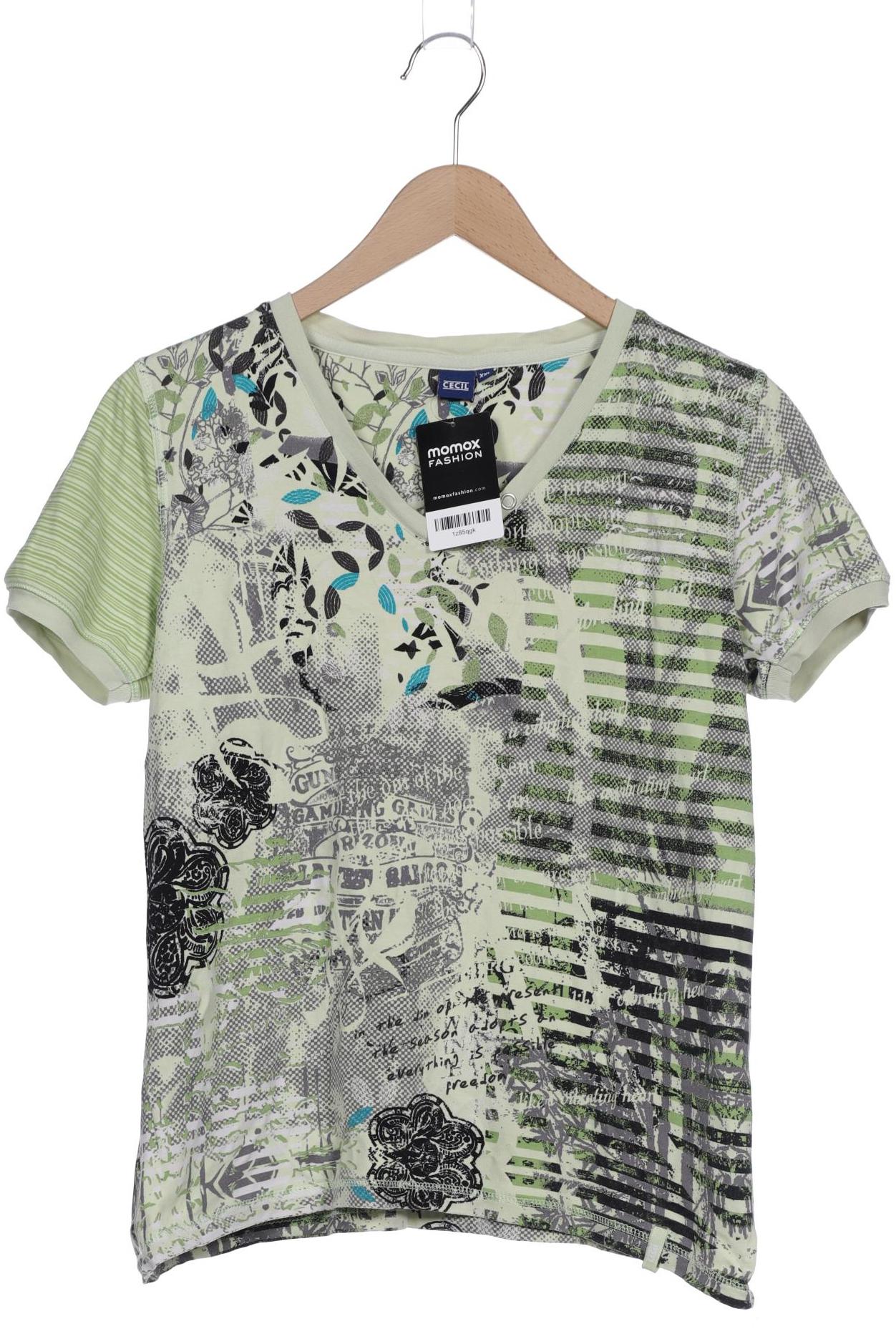 

Cecil Damen T-Shirt, grün, Gr. 46
