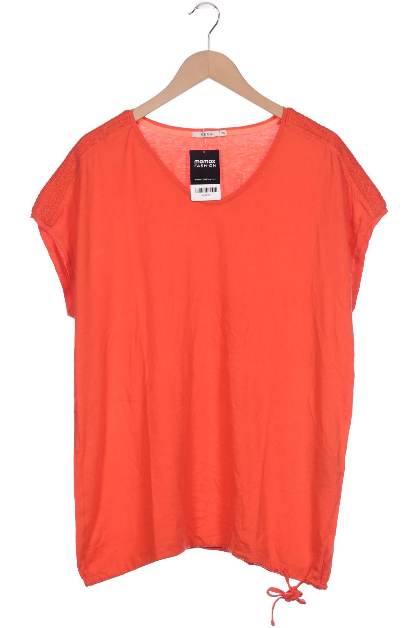 

Cecil Damen T-Shirt, orange, Gr. 46