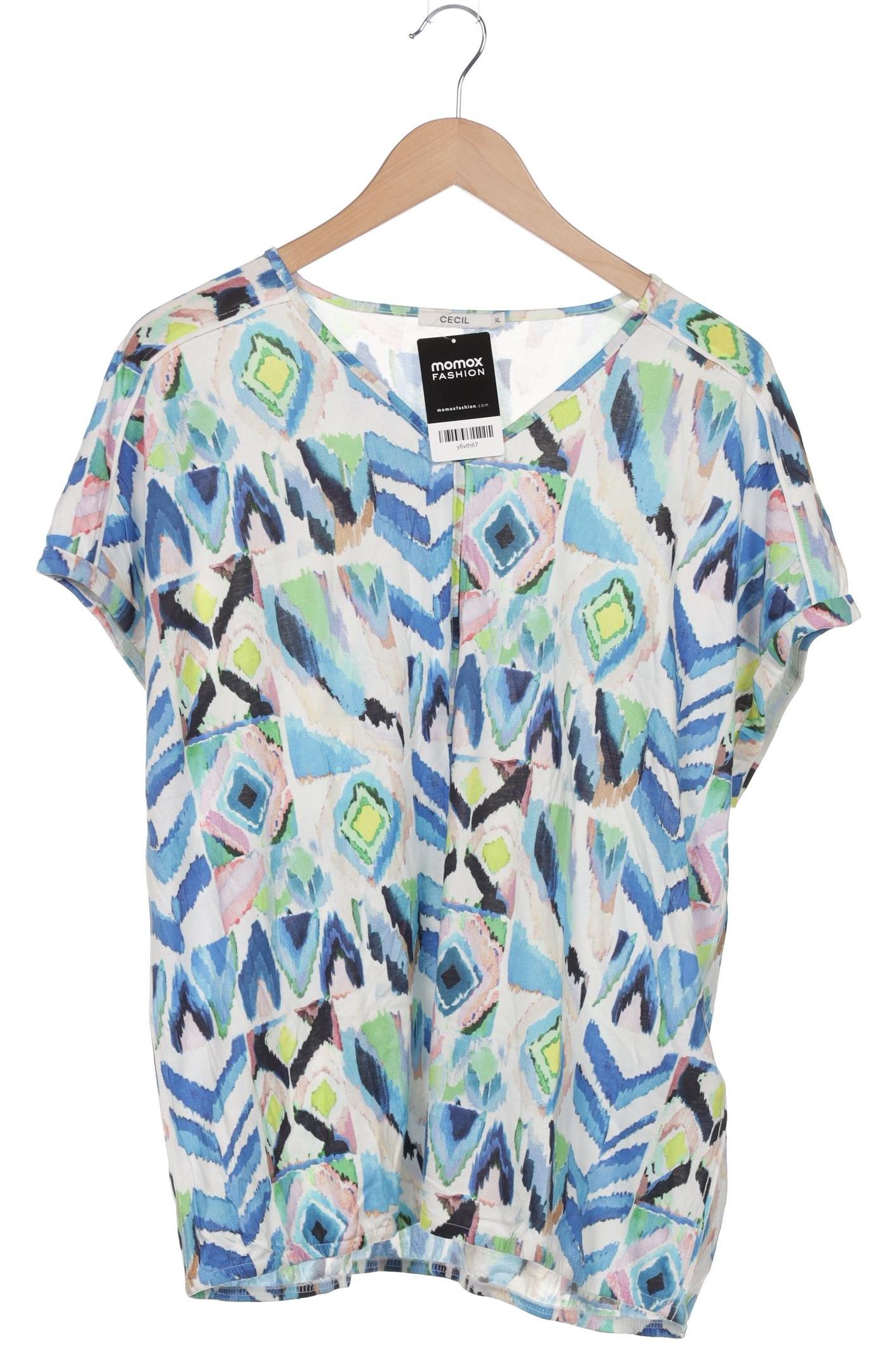 

Cecil Damen T-Shirt, blau, Gr. 44