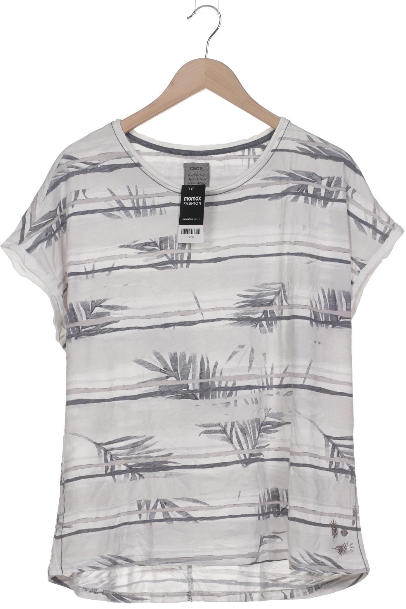 

Cecil Damen T-Shirt, weiß, Gr. 44