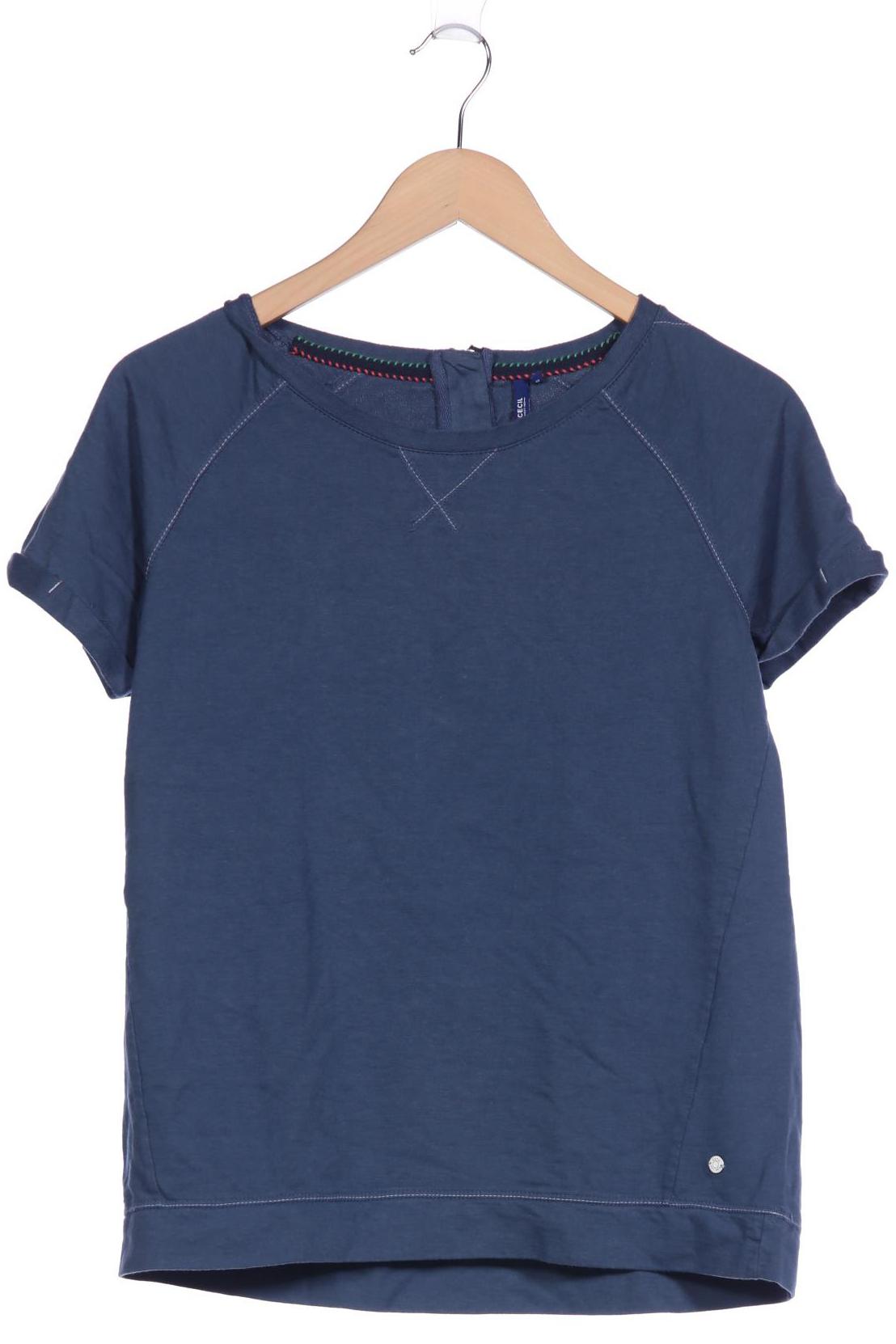 

CECIL Damen T-Shirt, marineblau