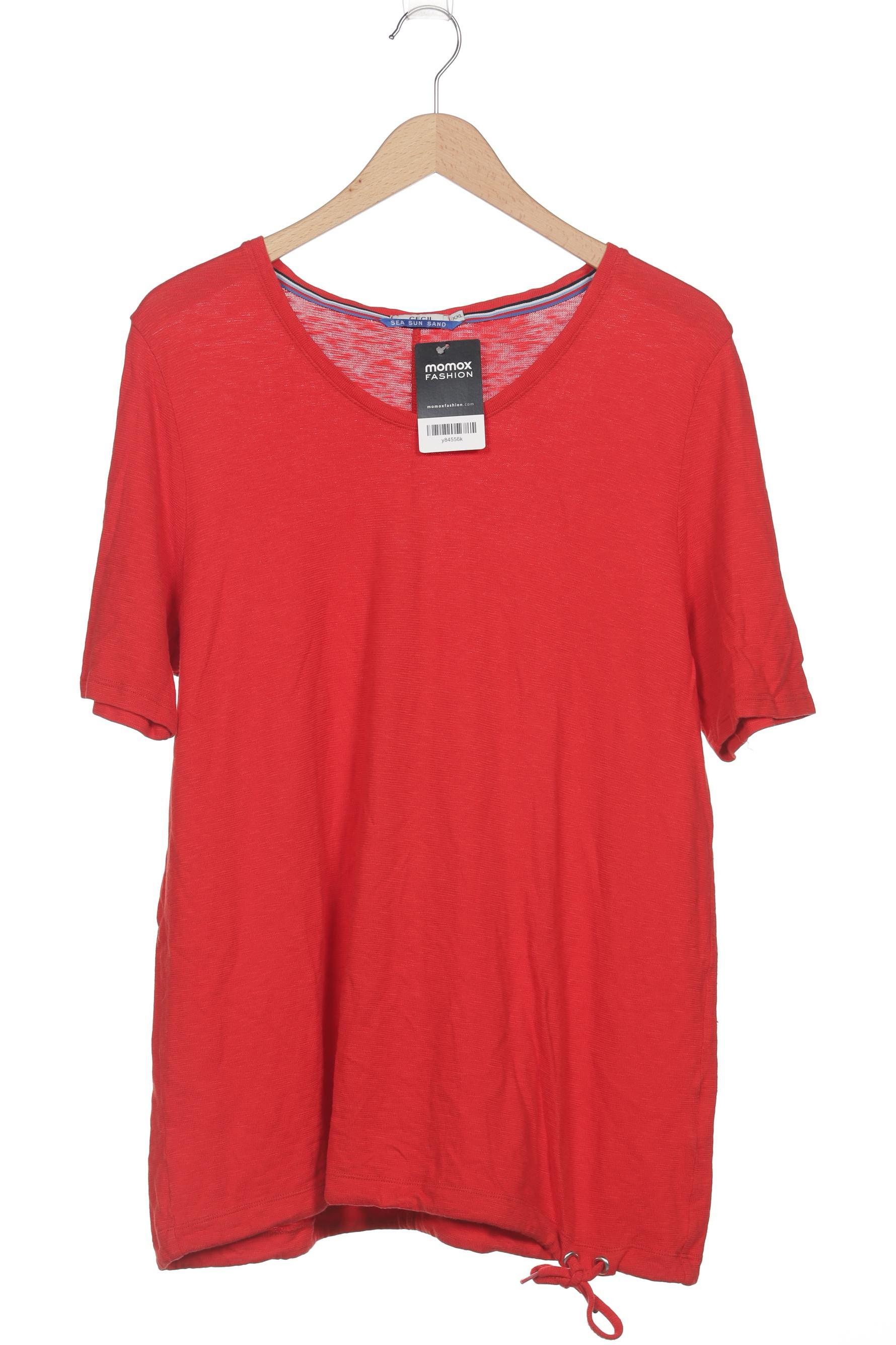 

Cecil Damen T-Shirt, rot, Gr. 46