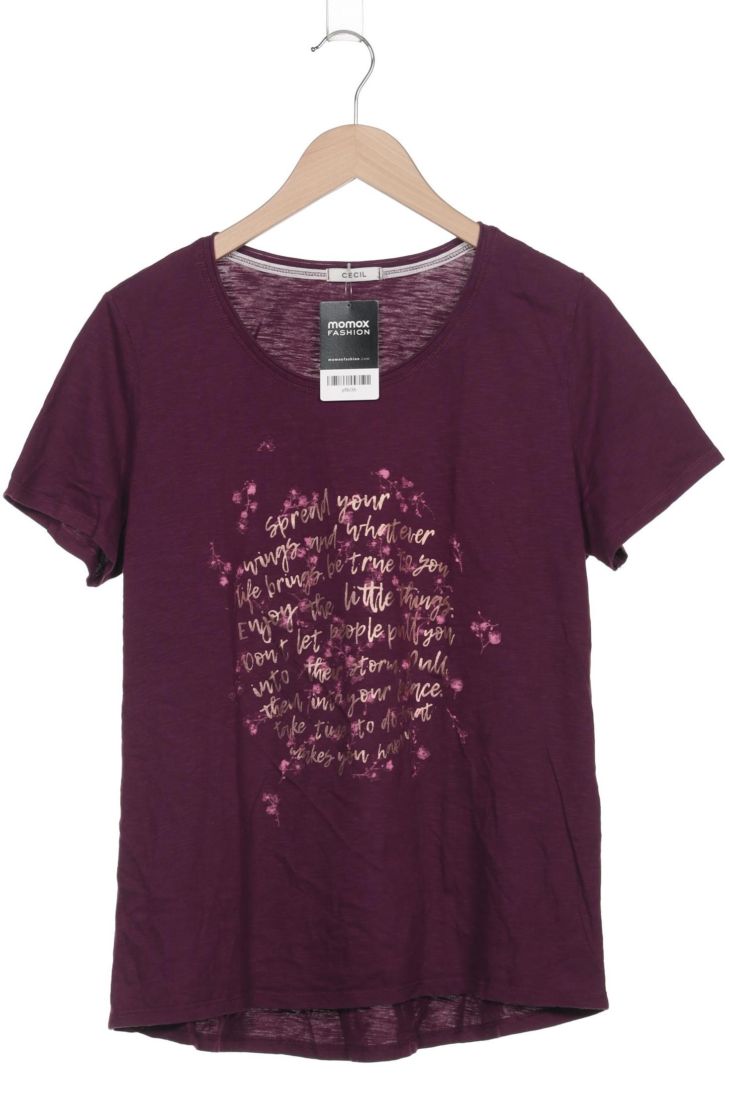 

Cecil Damen T-Shirt, flieder, Gr. 42