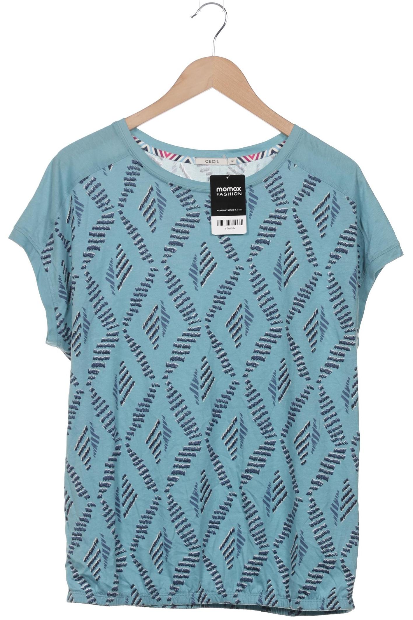 

Cecil Damen T-Shirt, blau, Gr. 38