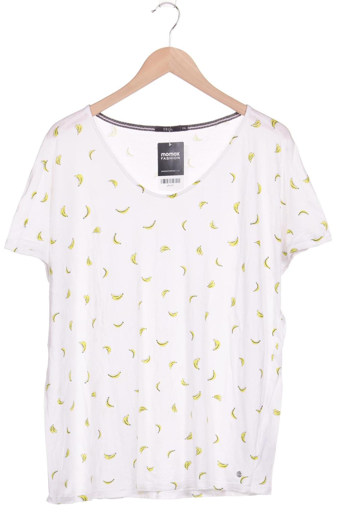 

CECIL Damen T-Shirt, weiß