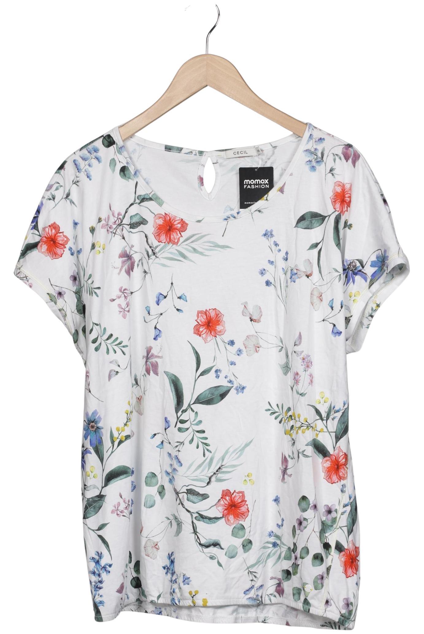

Cecil Damen T-Shirt, weiß, Gr. 46