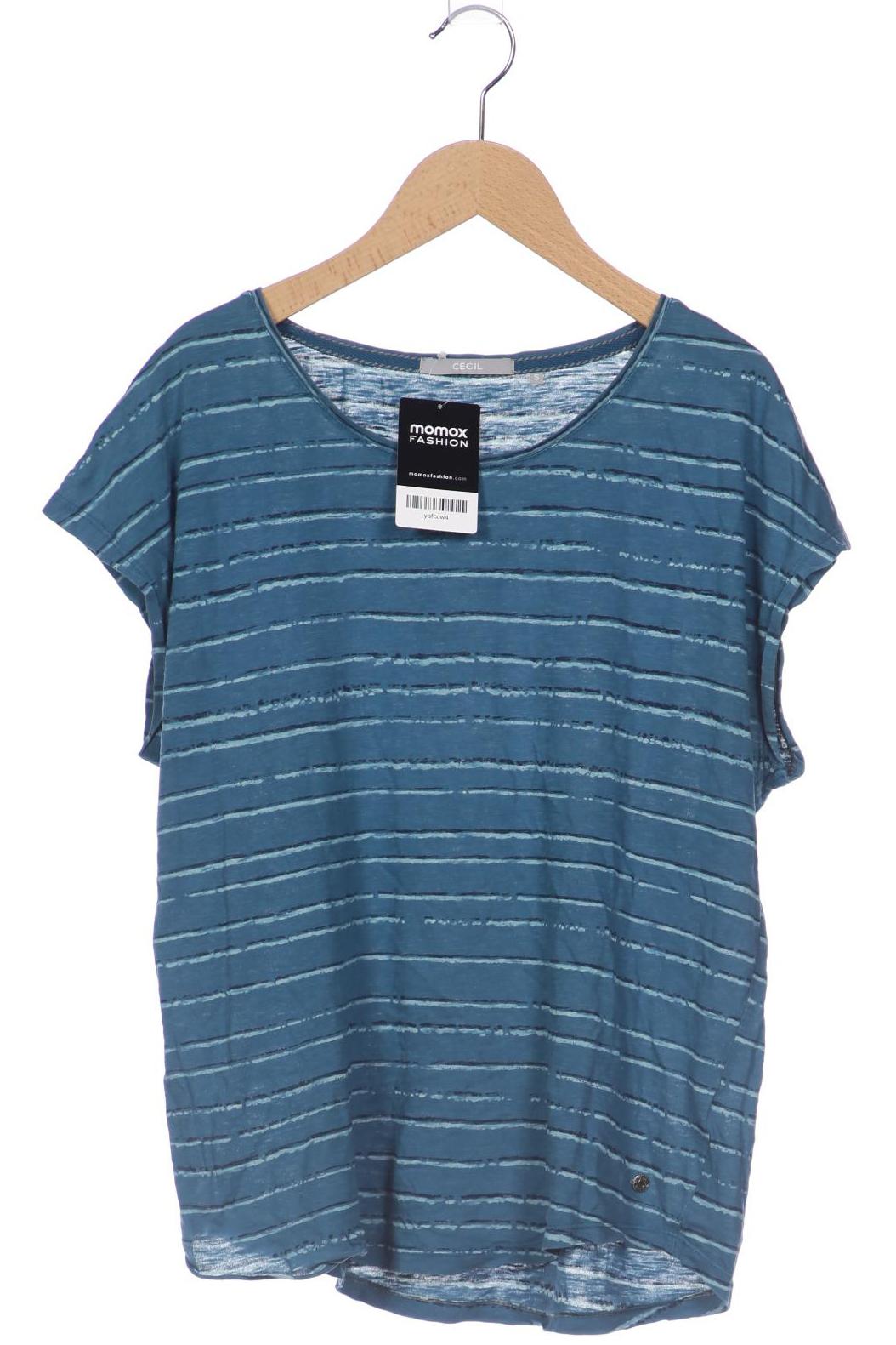 

Cecil Damen T-Shirt, blau, Gr. 36