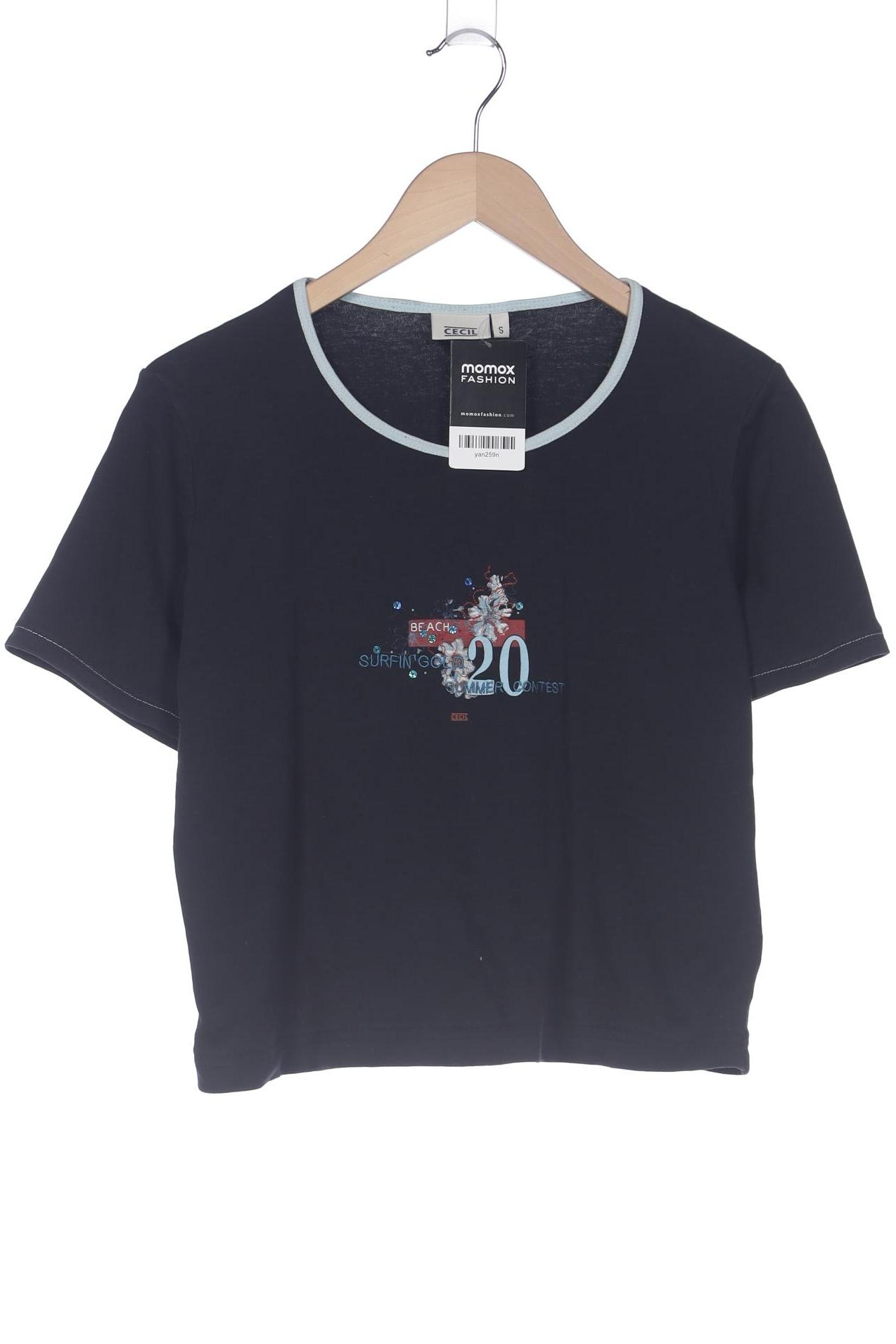 

Cecil Damen T-Shirt, marineblau, Gr. 36