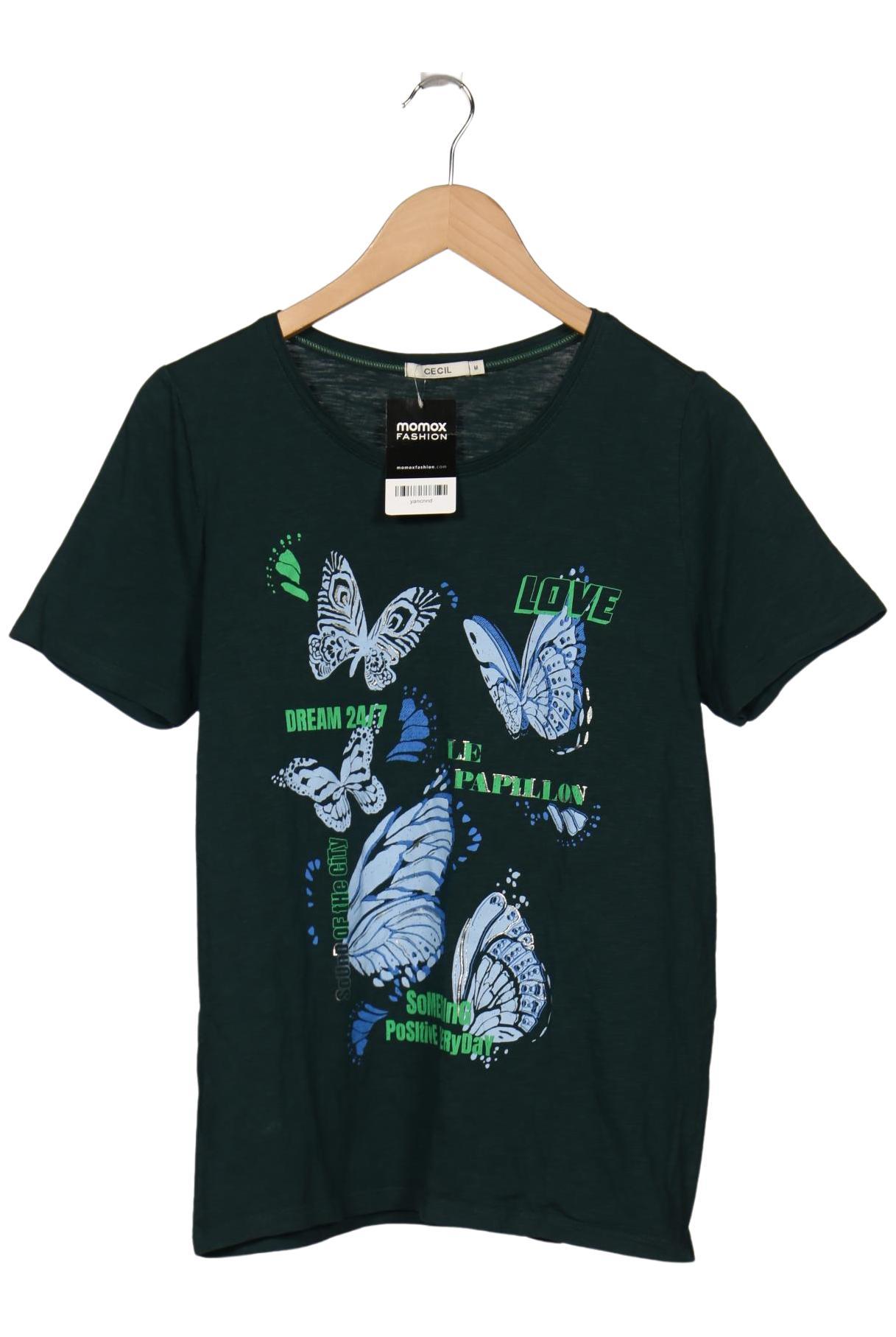 

Cecil Damen T-Shirt, grün, Gr. 38