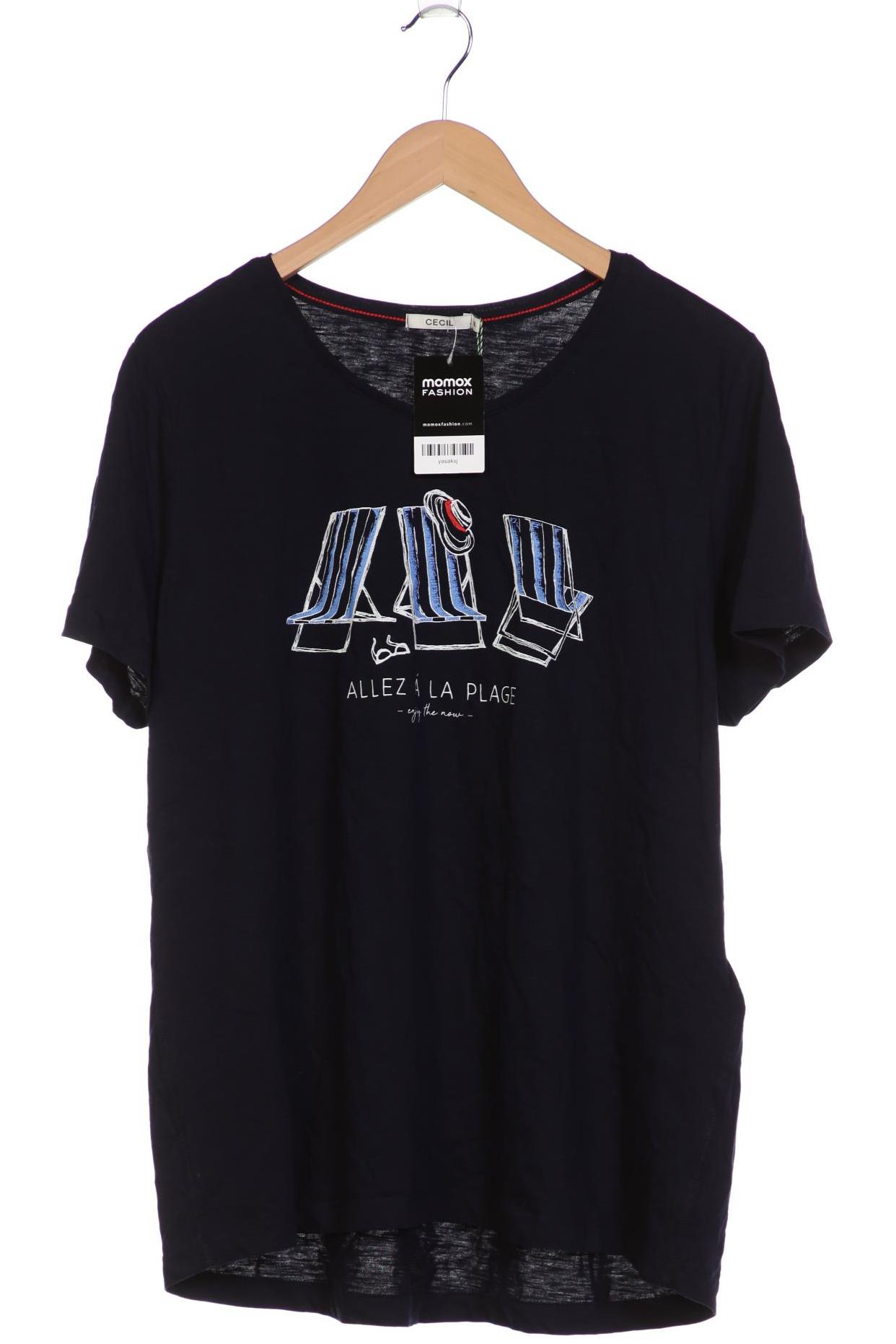 

Cecil Damen T-Shirt, marineblau, Gr. 46