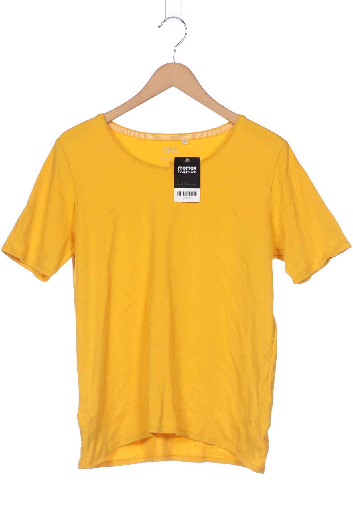 

Cecil Damen T-Shirt, gelb, Gr. 46