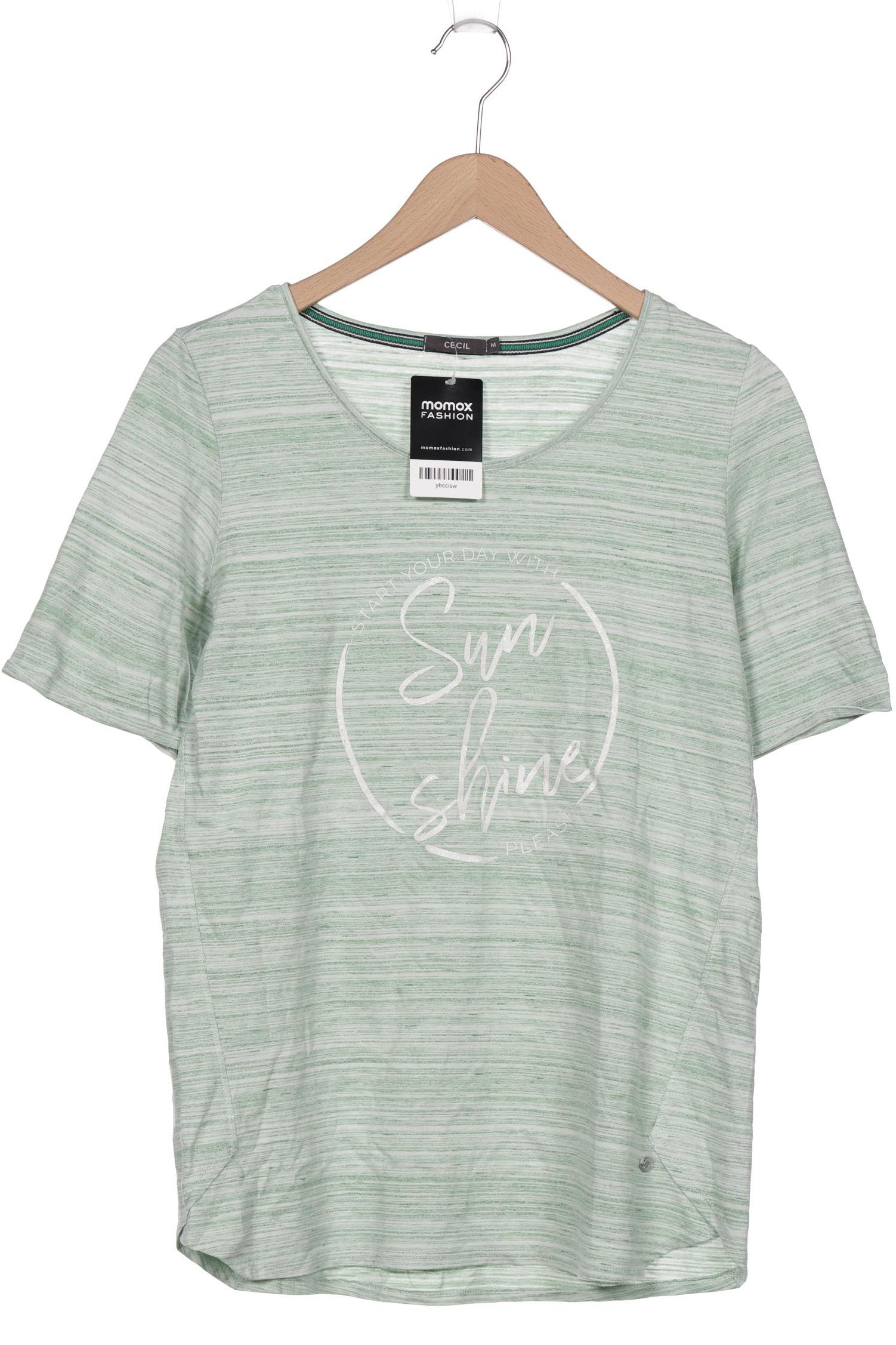

CECIL Damen T-Shirt, hellgrün