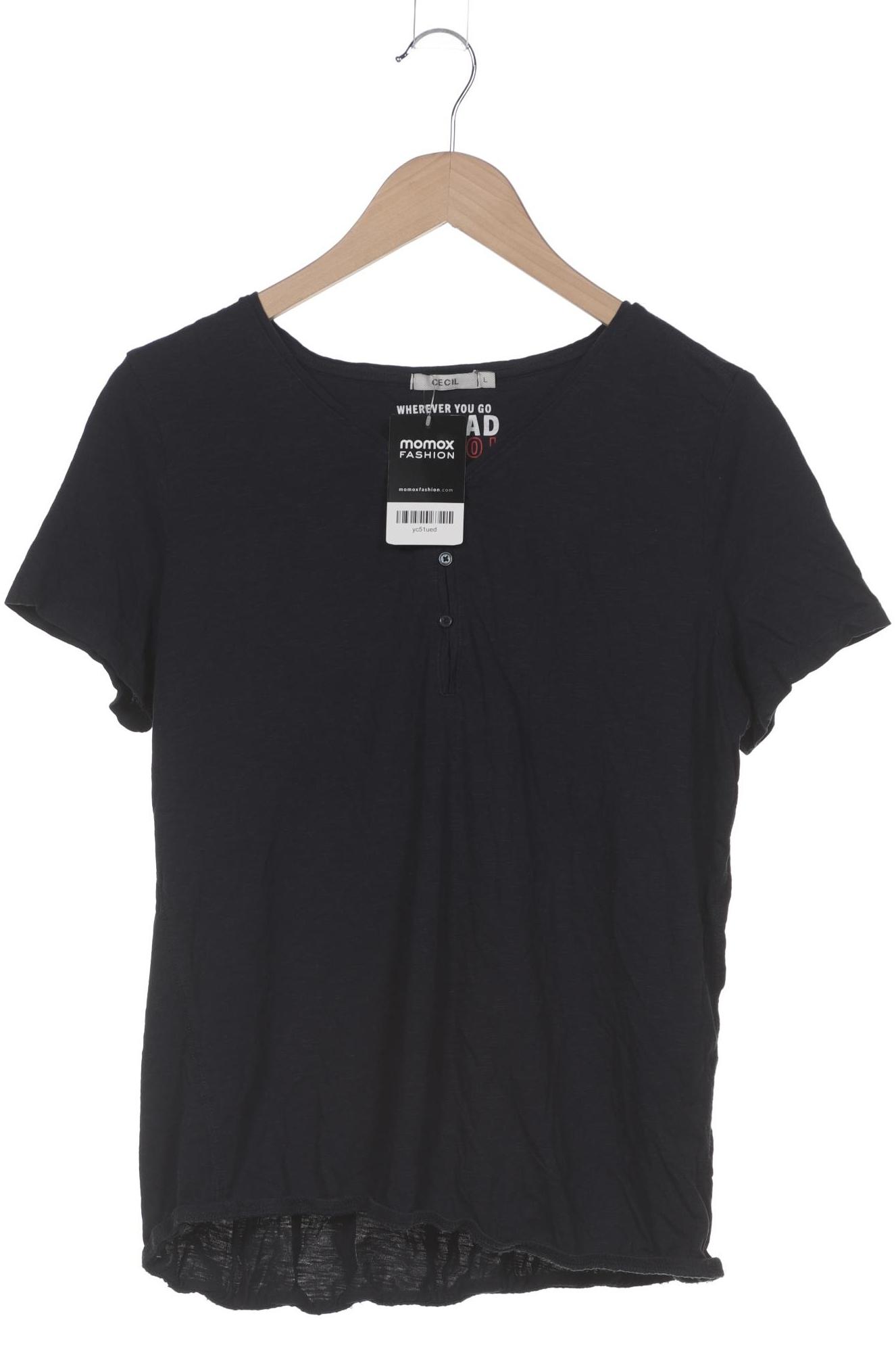 Thumbnail - Cecil Damen T-Shirt, marineblau, Gr. 42
