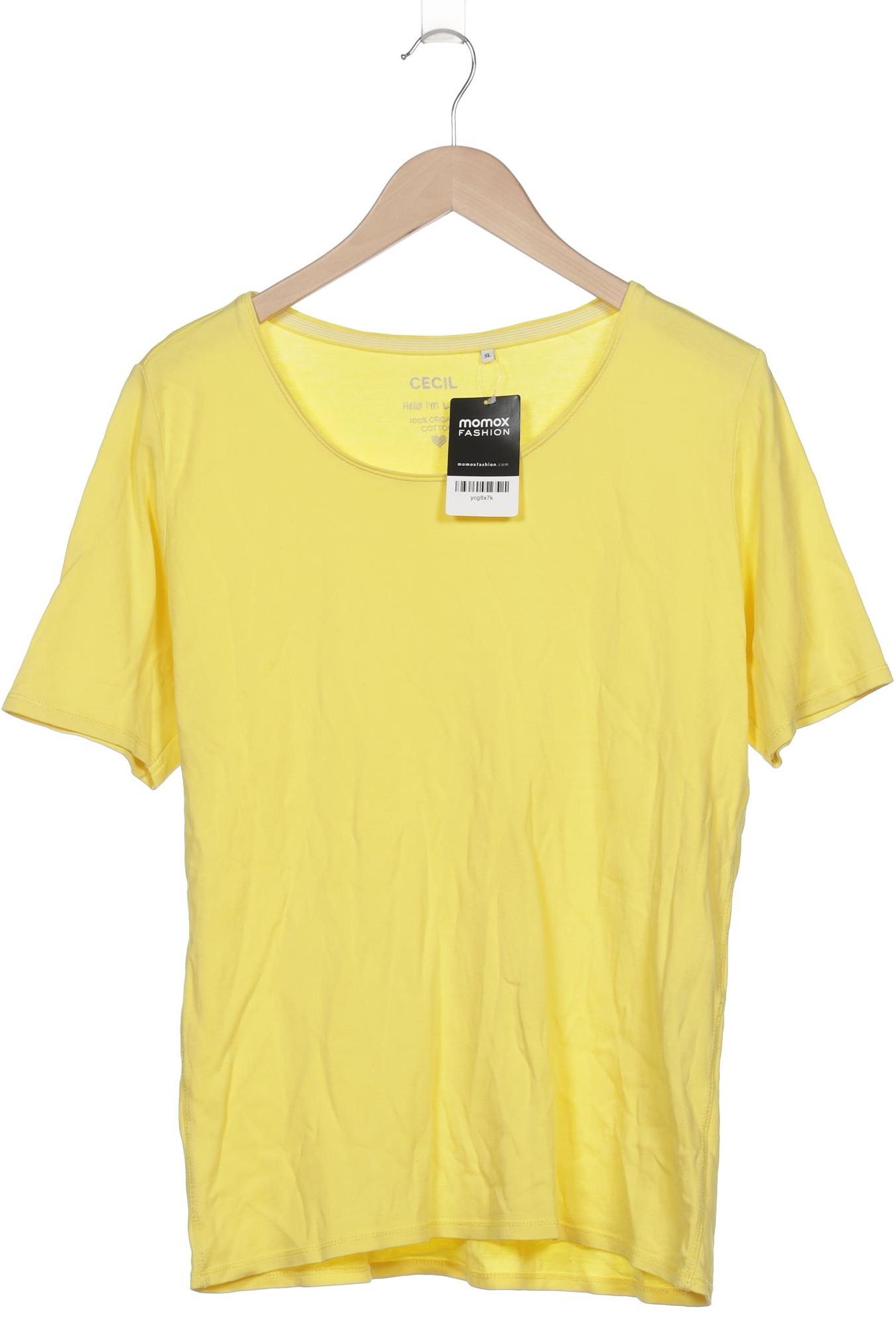

Cecil Damen T-Shirt, gelb, Gr. 44