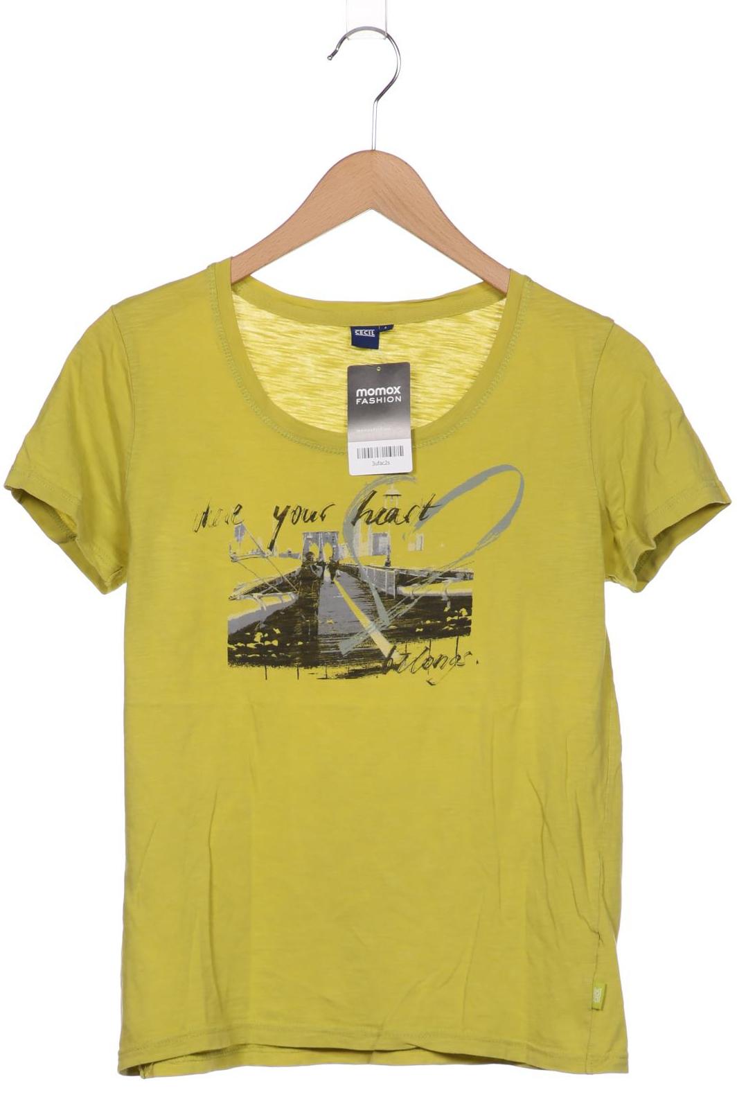 

CECIL Damen T-Shirt, hellgrün