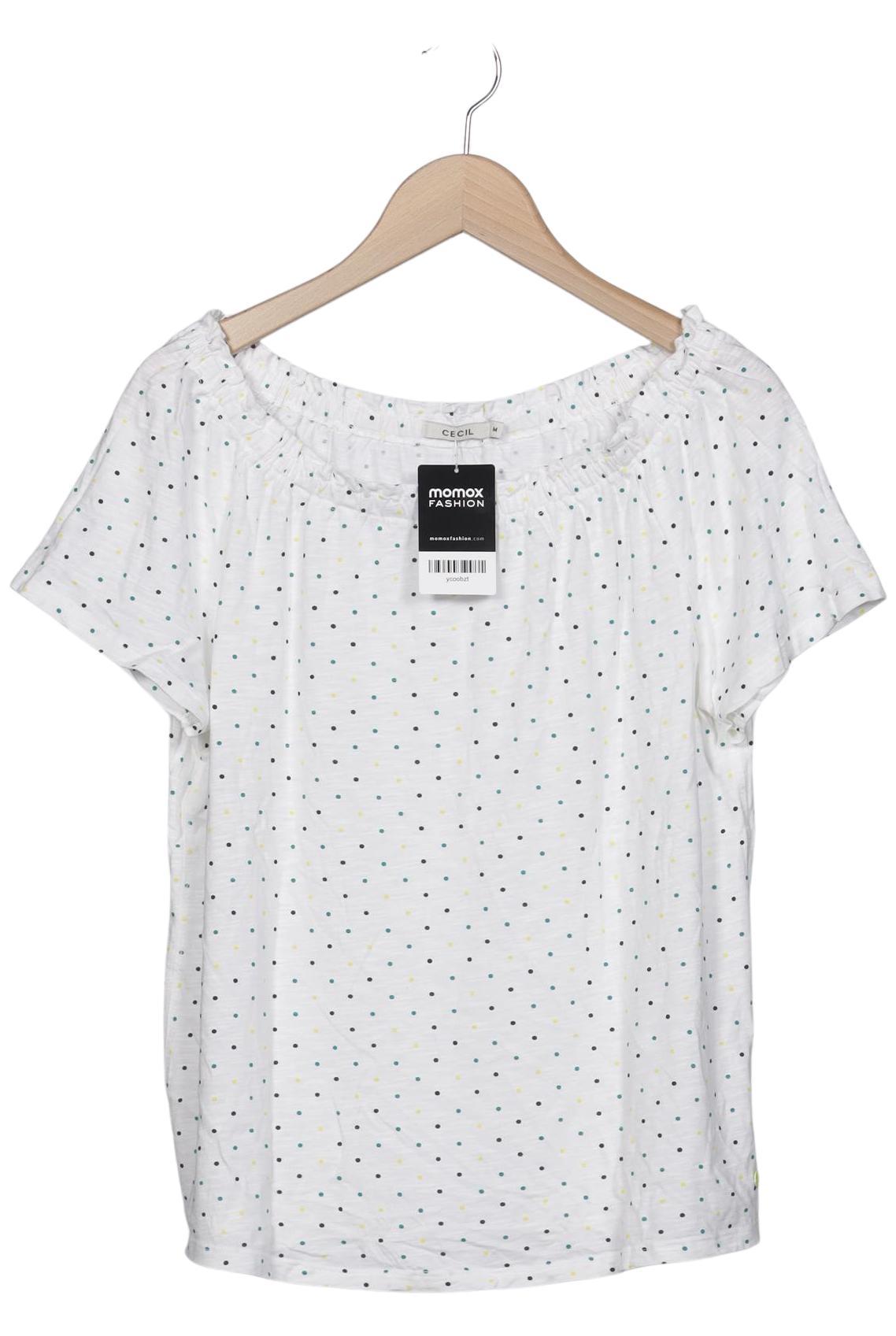 

Cecil Damen T-Shirt, weiß, Gr. 38