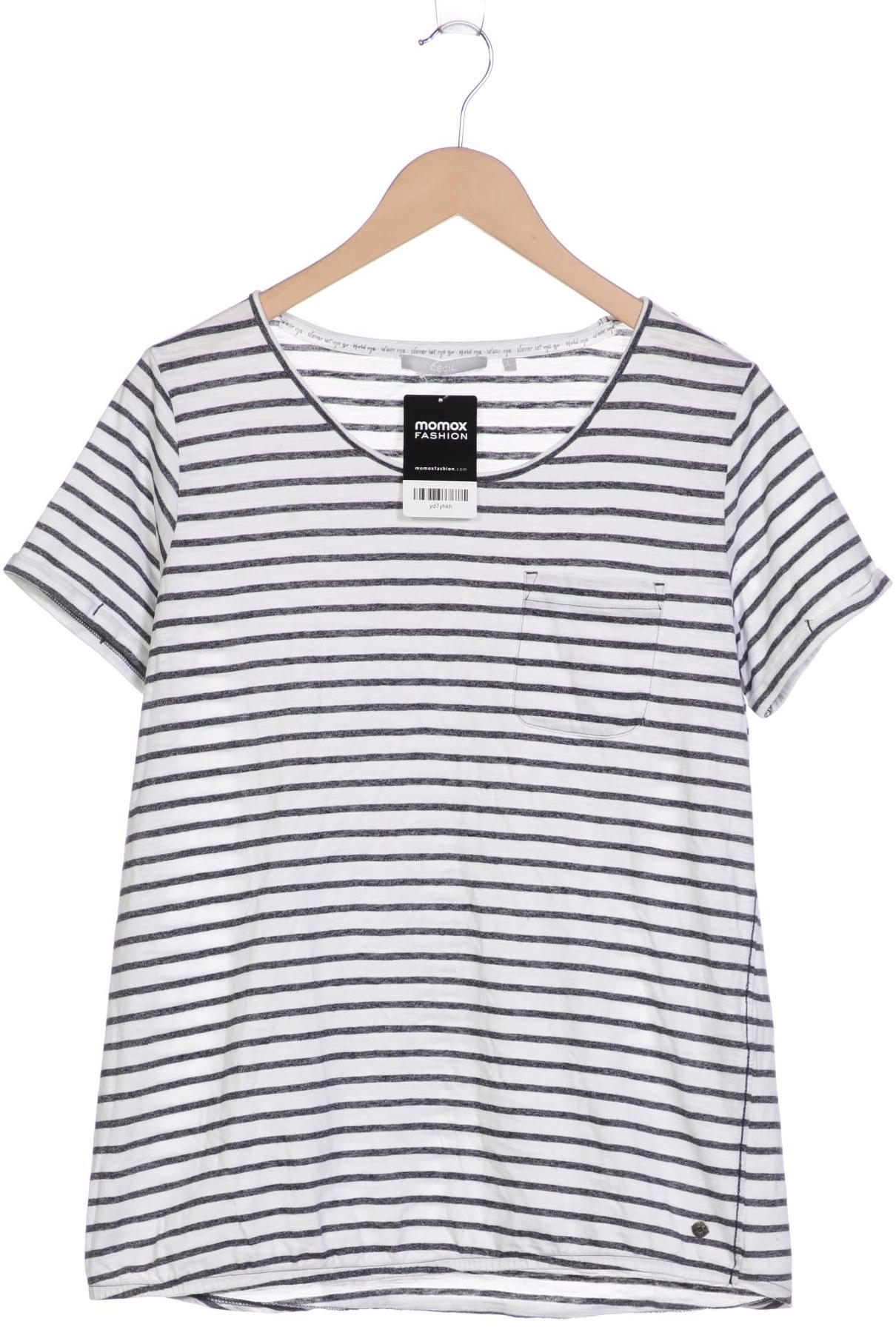 

CECIL Damen T-Shirt, weiß