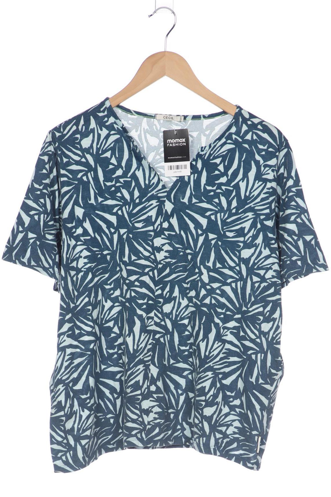 

Cecil Damen T-Shirt, blau, Gr. 44