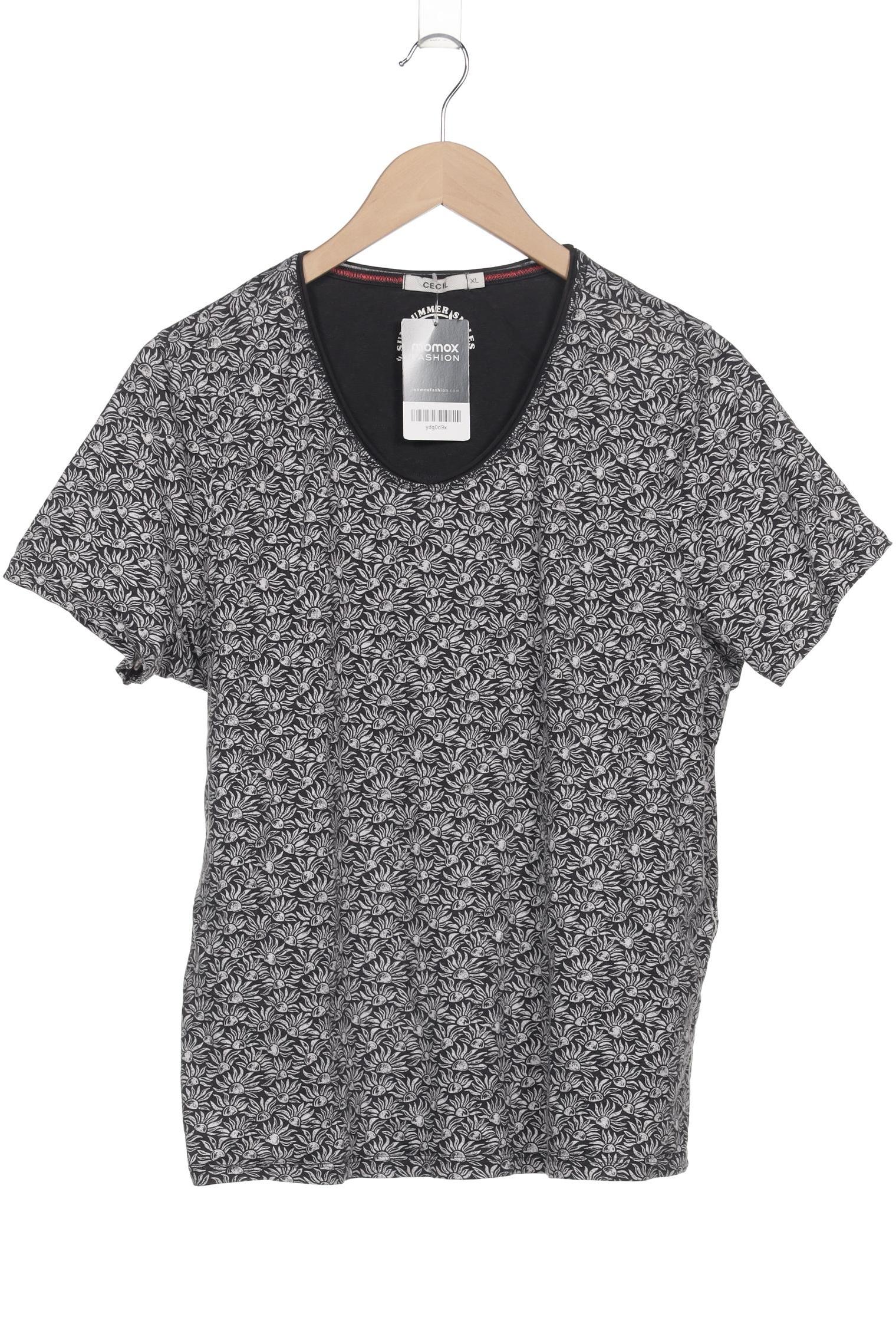 

Cecil Damen T-Shirt, schwarz, Gr. 44