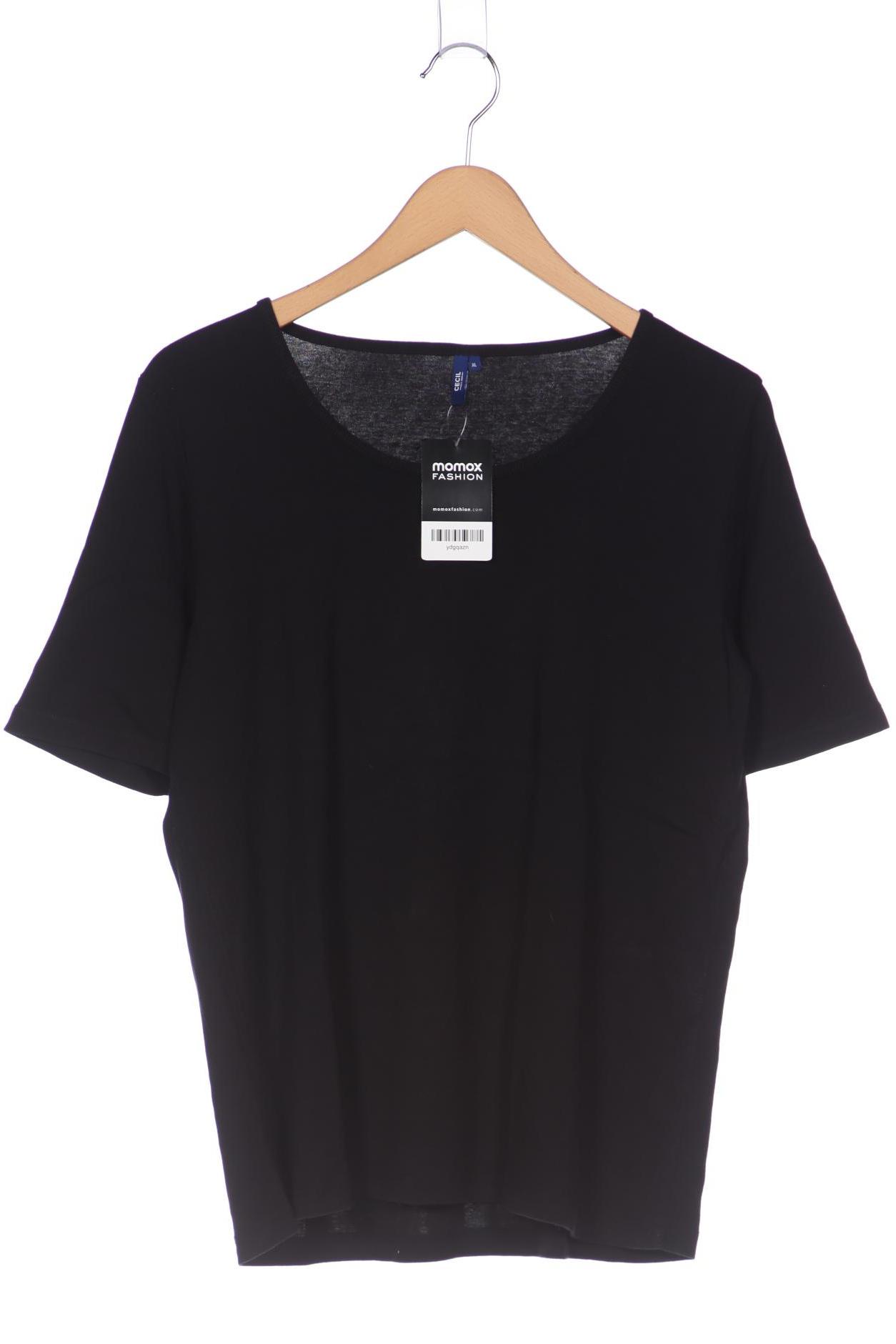 

Cecil Damen T-Shirt, schwarz, Gr. 44