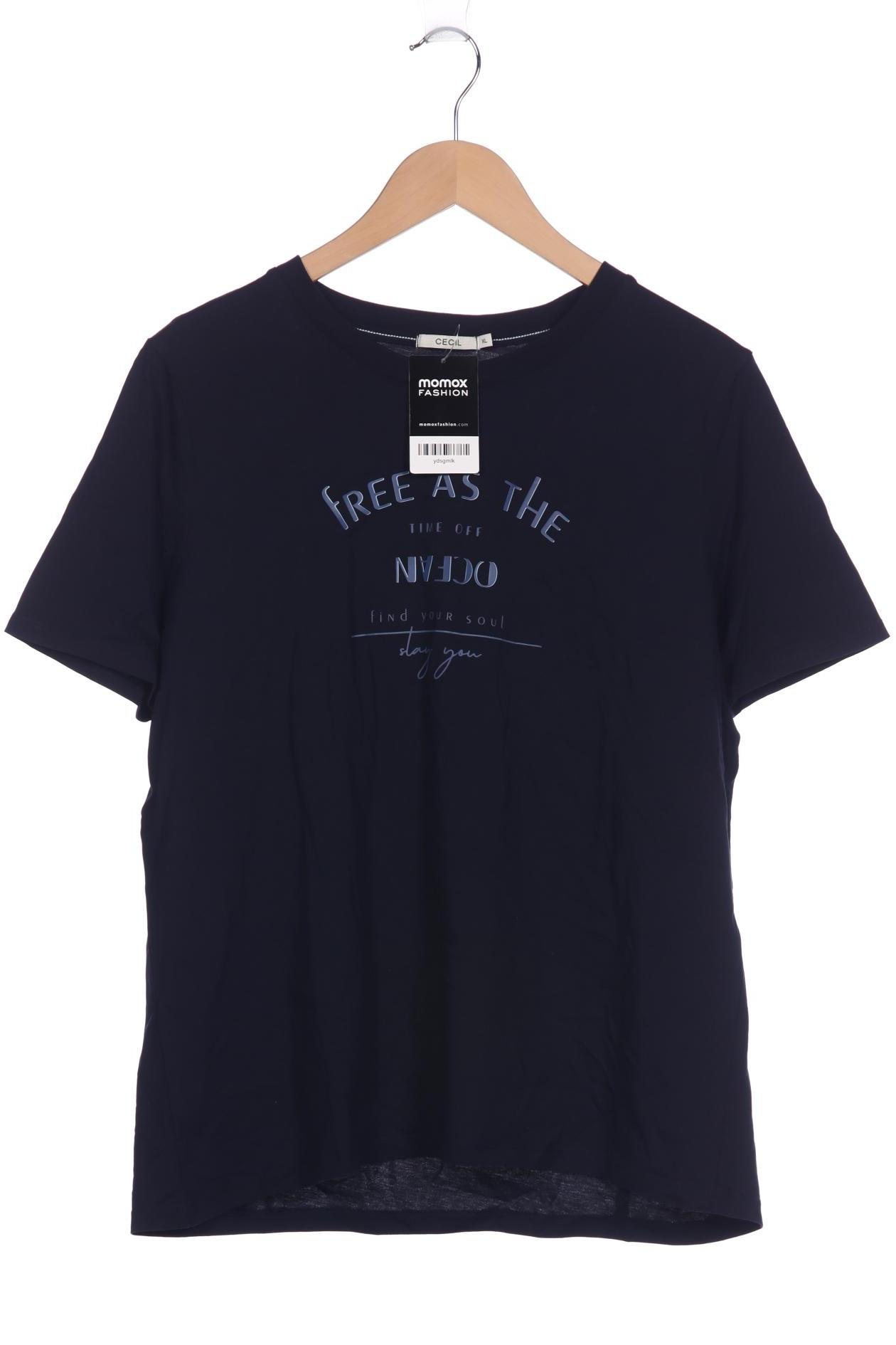 

Cecil Damen T-Shirt, marineblau, Gr. 44