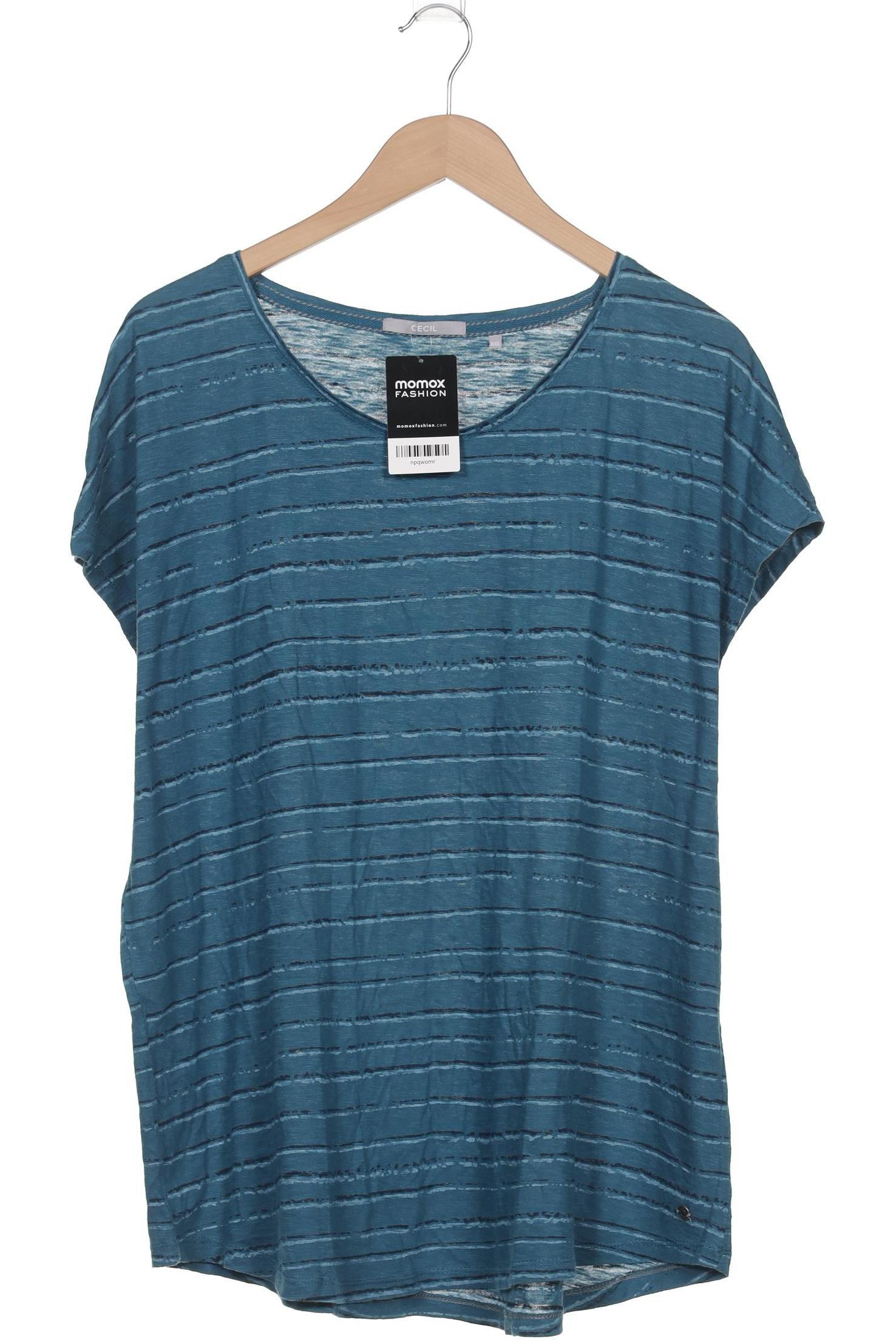 

Cecil Damen T-Shirt, türkis, Gr. 46