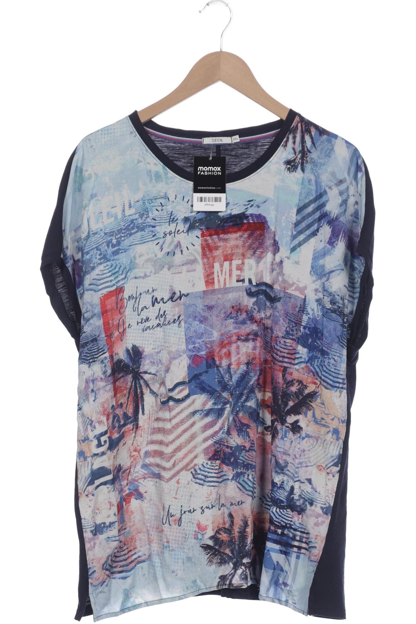 

Cecil Damen T-Shirt, marineblau, Gr. 46