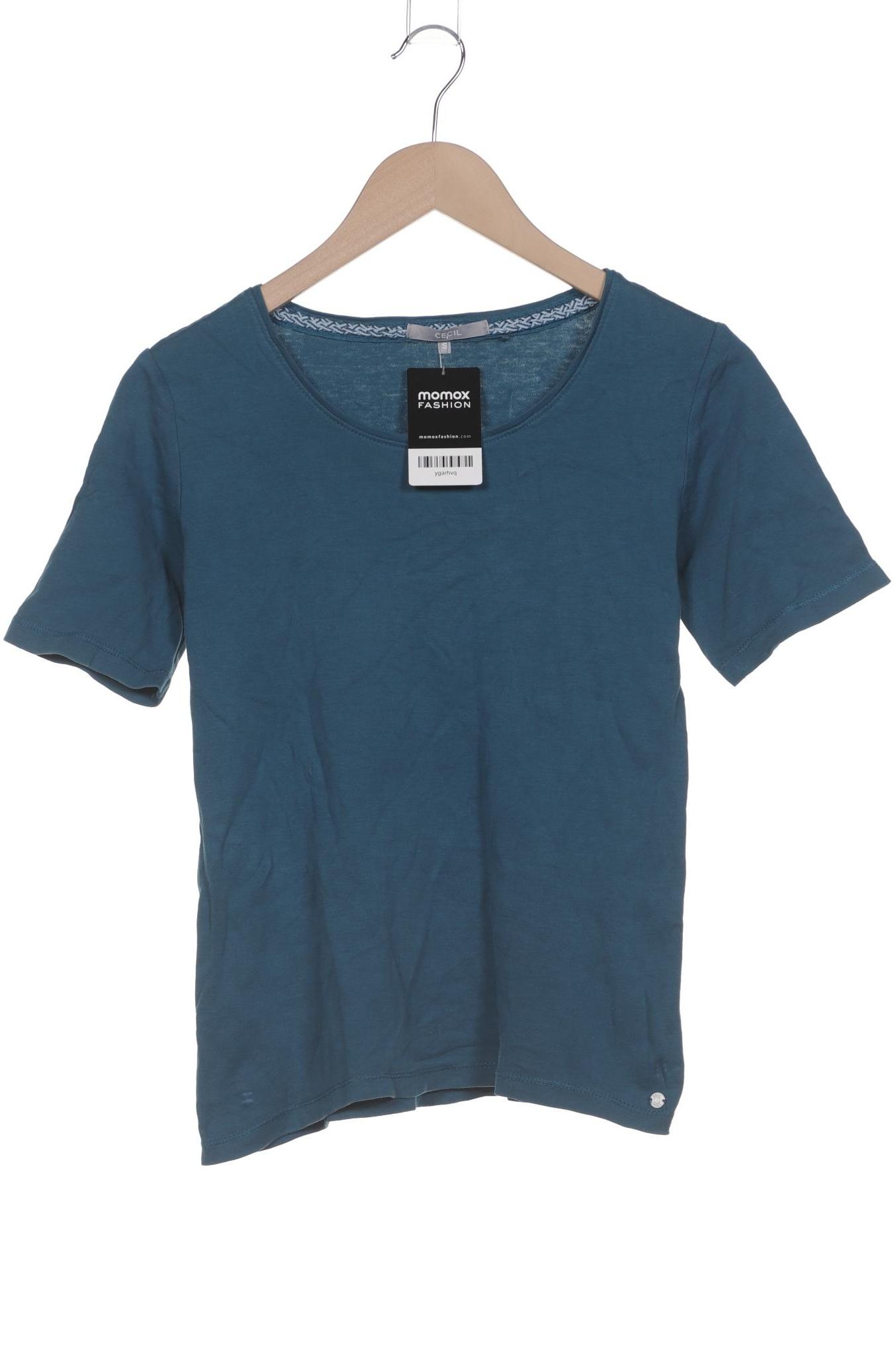 

Cecil Damen T-Shirt, blau, Gr. 36