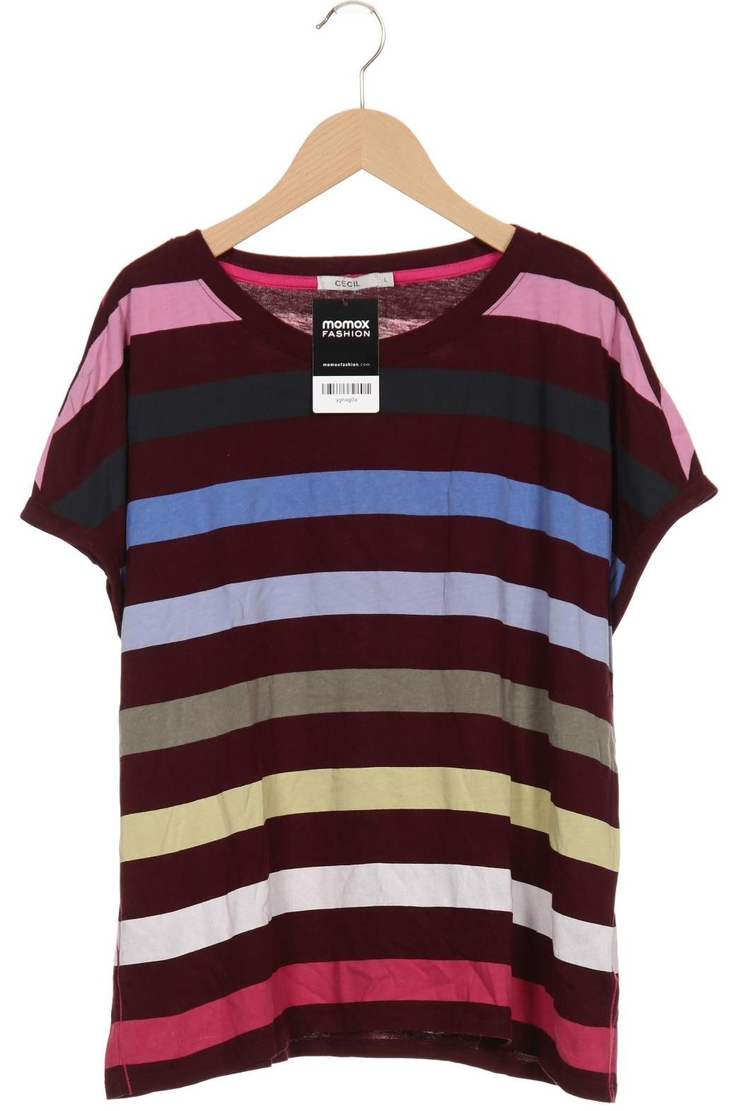 

Cecil Damen T-Shirt, bordeaux, Gr. 42