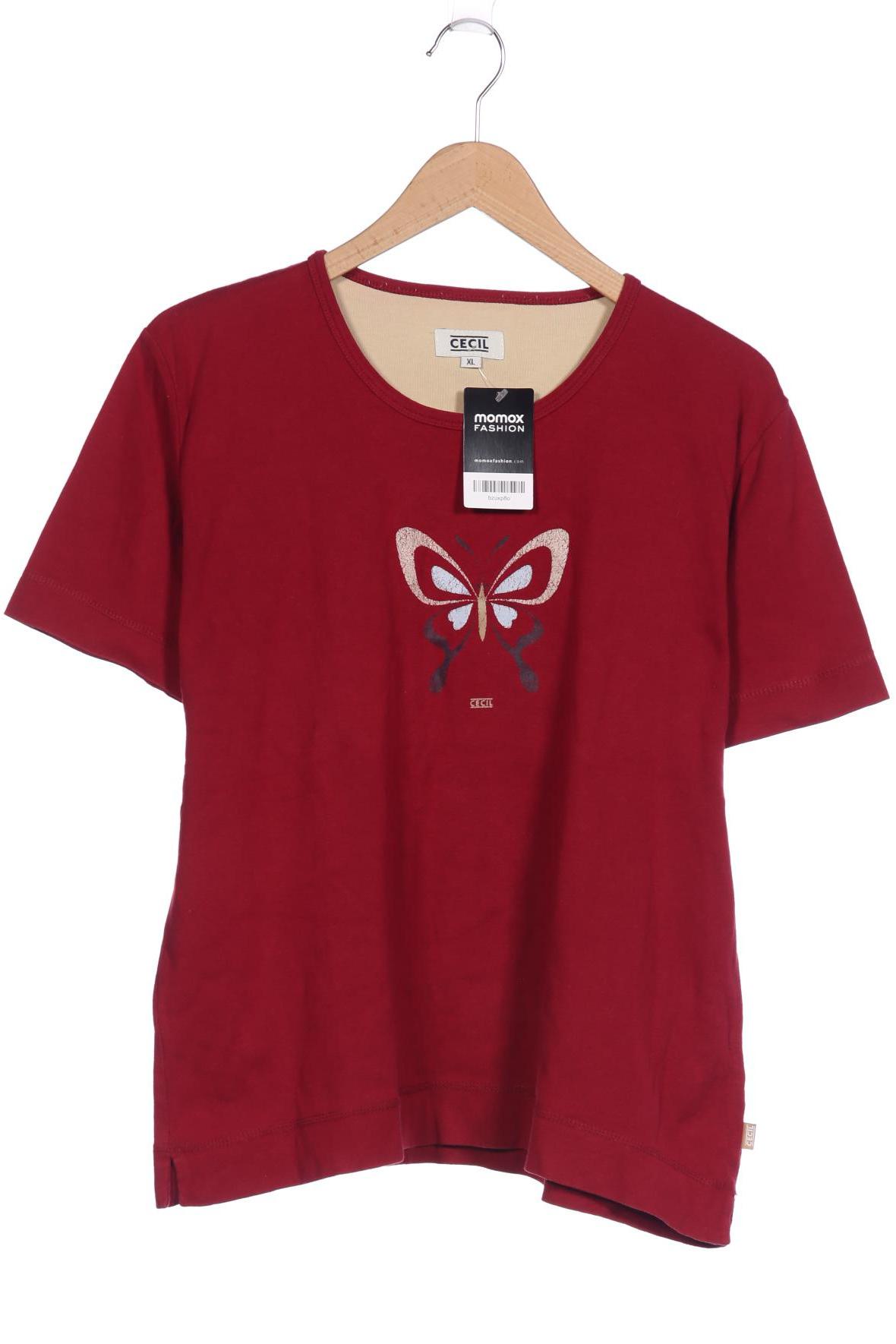 

Cecil Damen T-Shirt, rot, Gr. 44