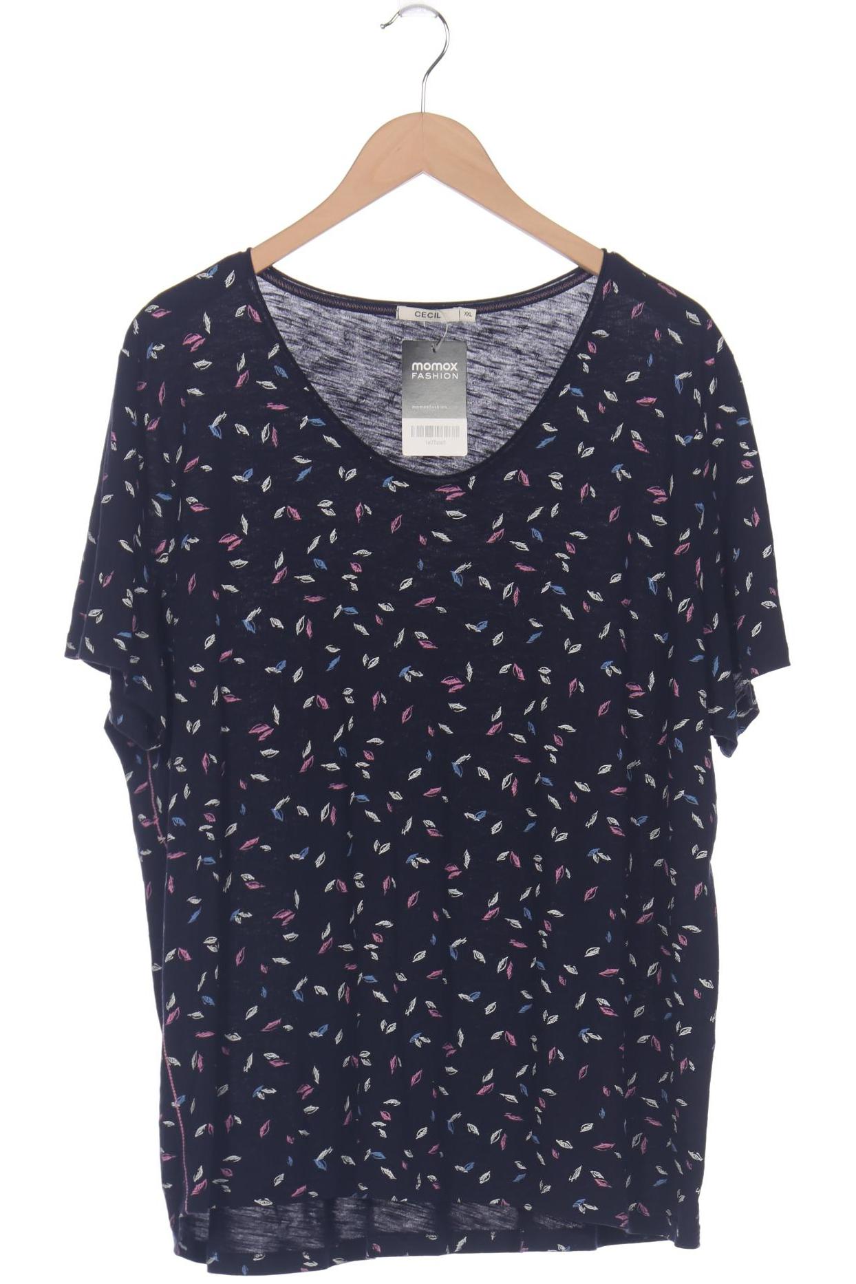 

Cecil Damen T-Shirt, marineblau, Gr. 44