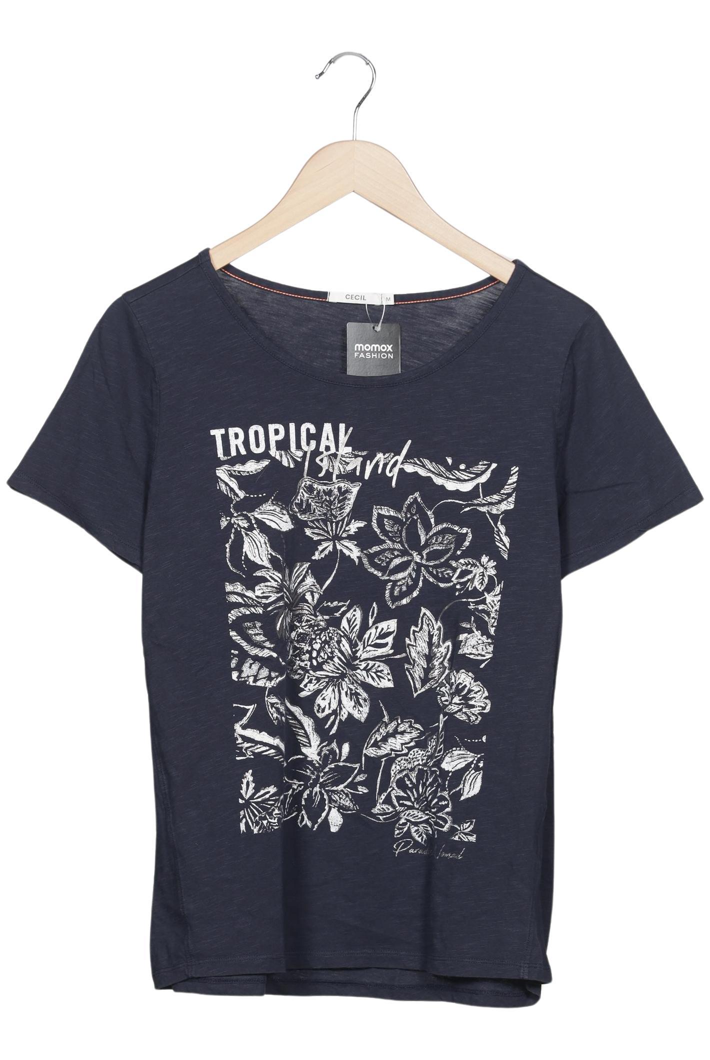 

Cecil Damen T-Shirt, marineblau, Gr. 38