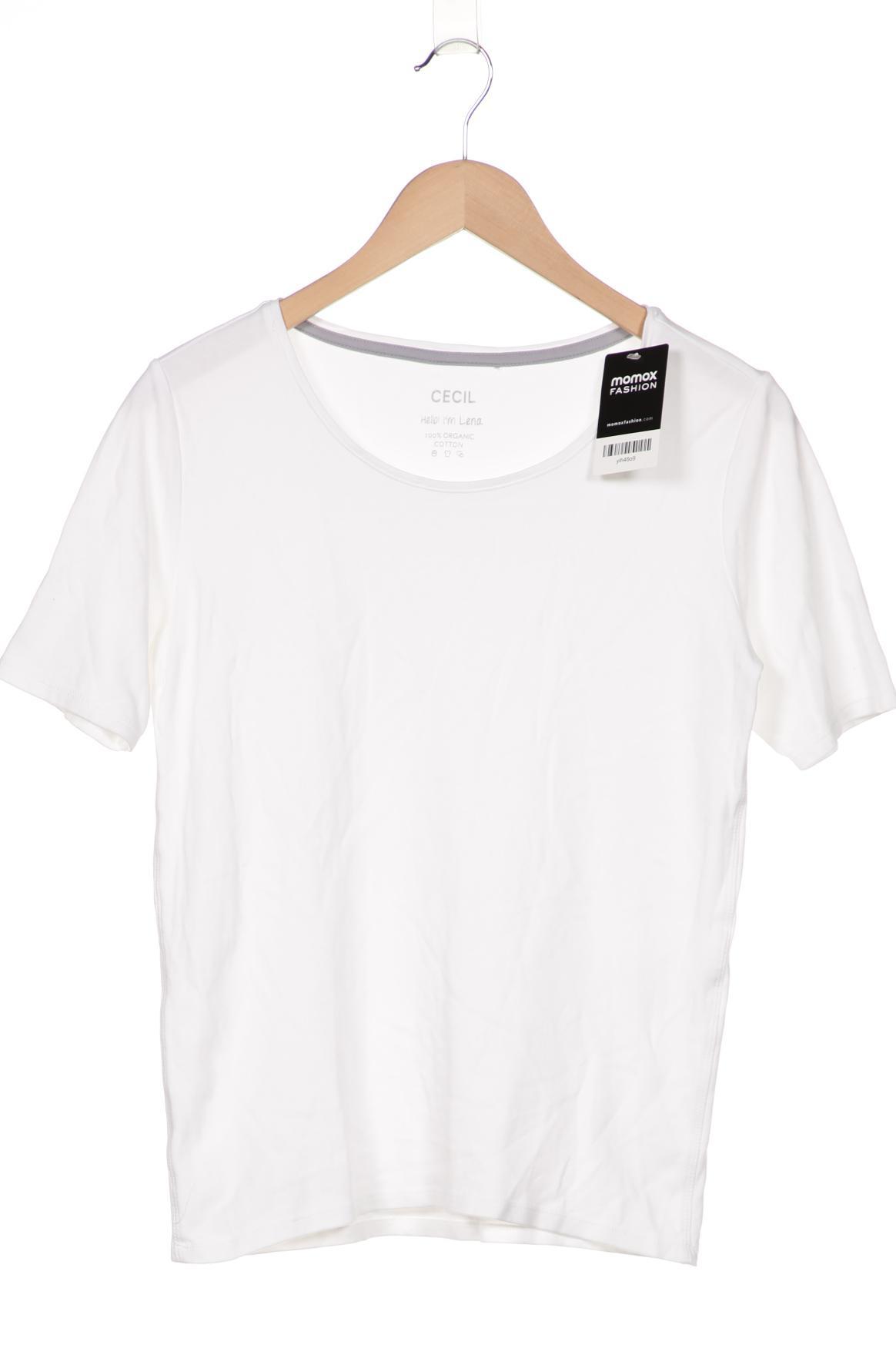 

CECIL Damen T-Shirt, weiß