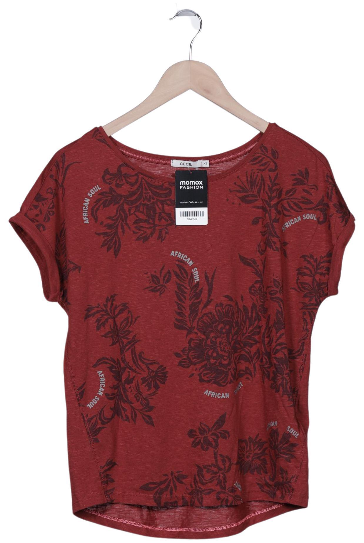 

Cecil Damen T-Shirt, braun, Gr. 34