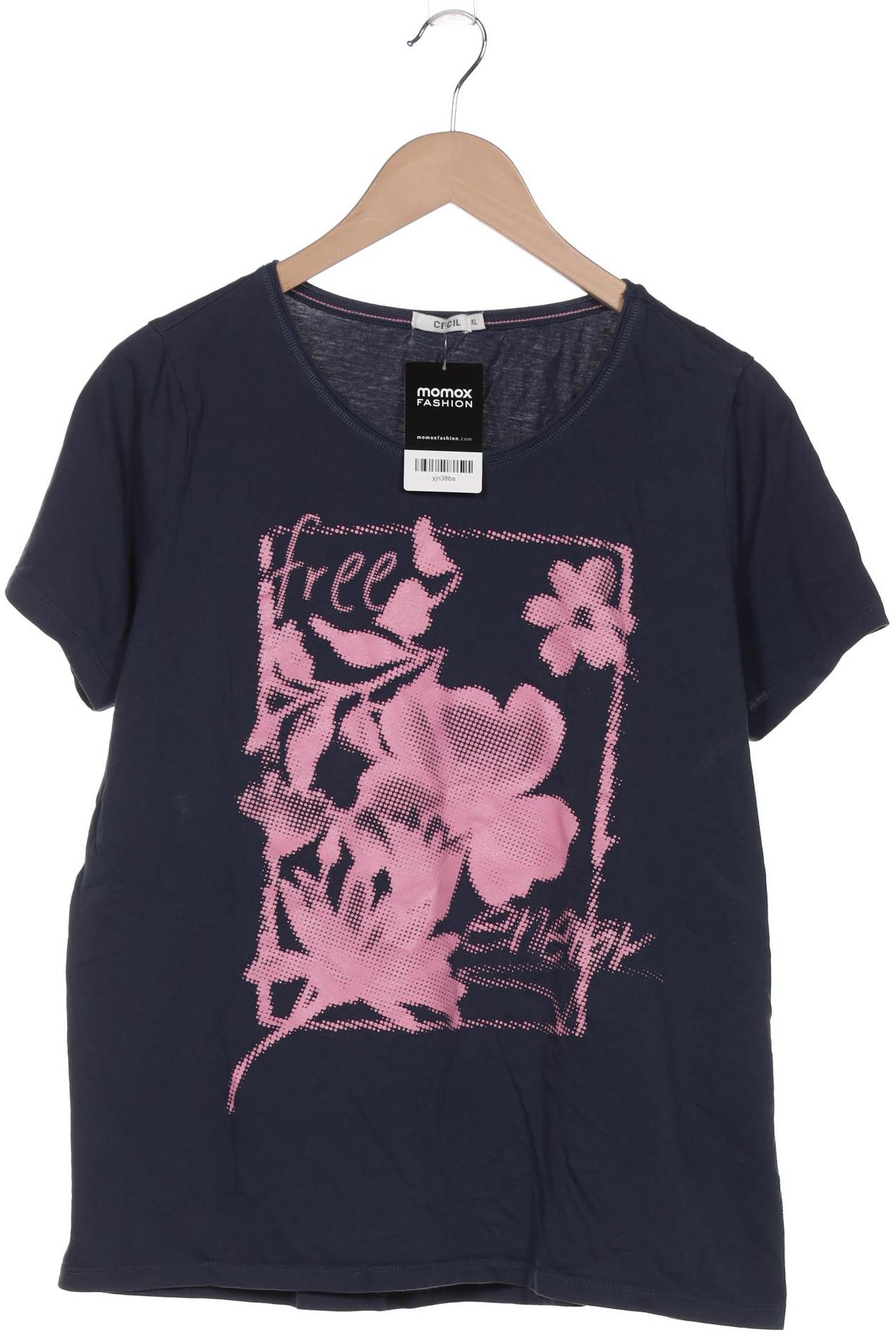

Cecil Damen T-Shirt, marineblau, Gr. 44