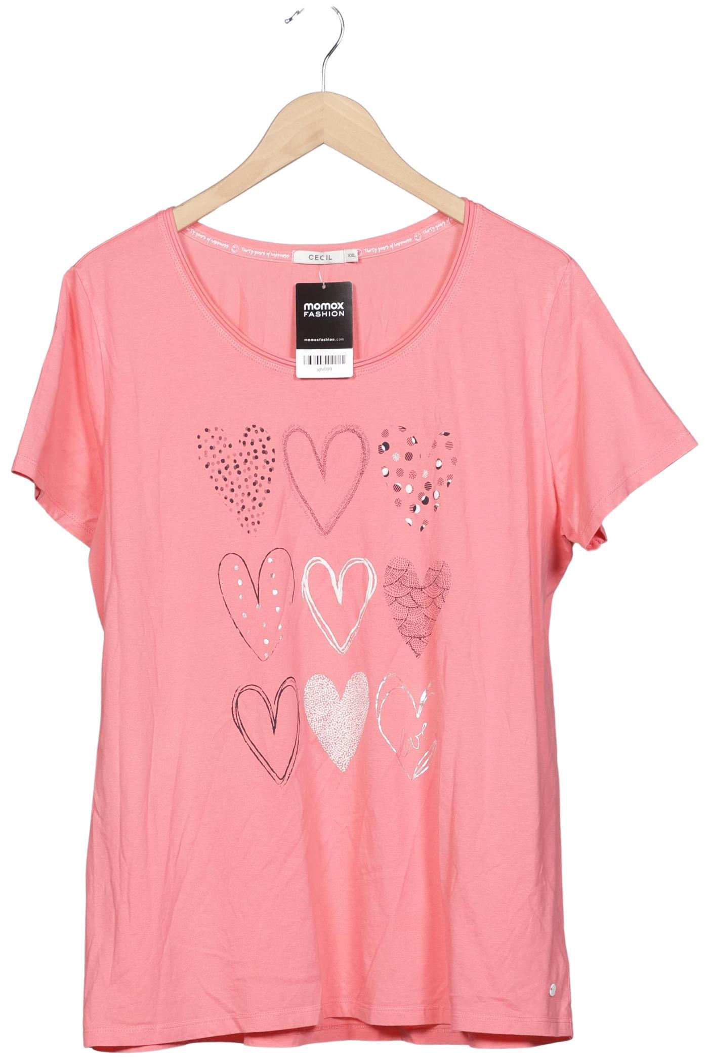 

Cecil Damen T-Shirt, pink, Gr. 46