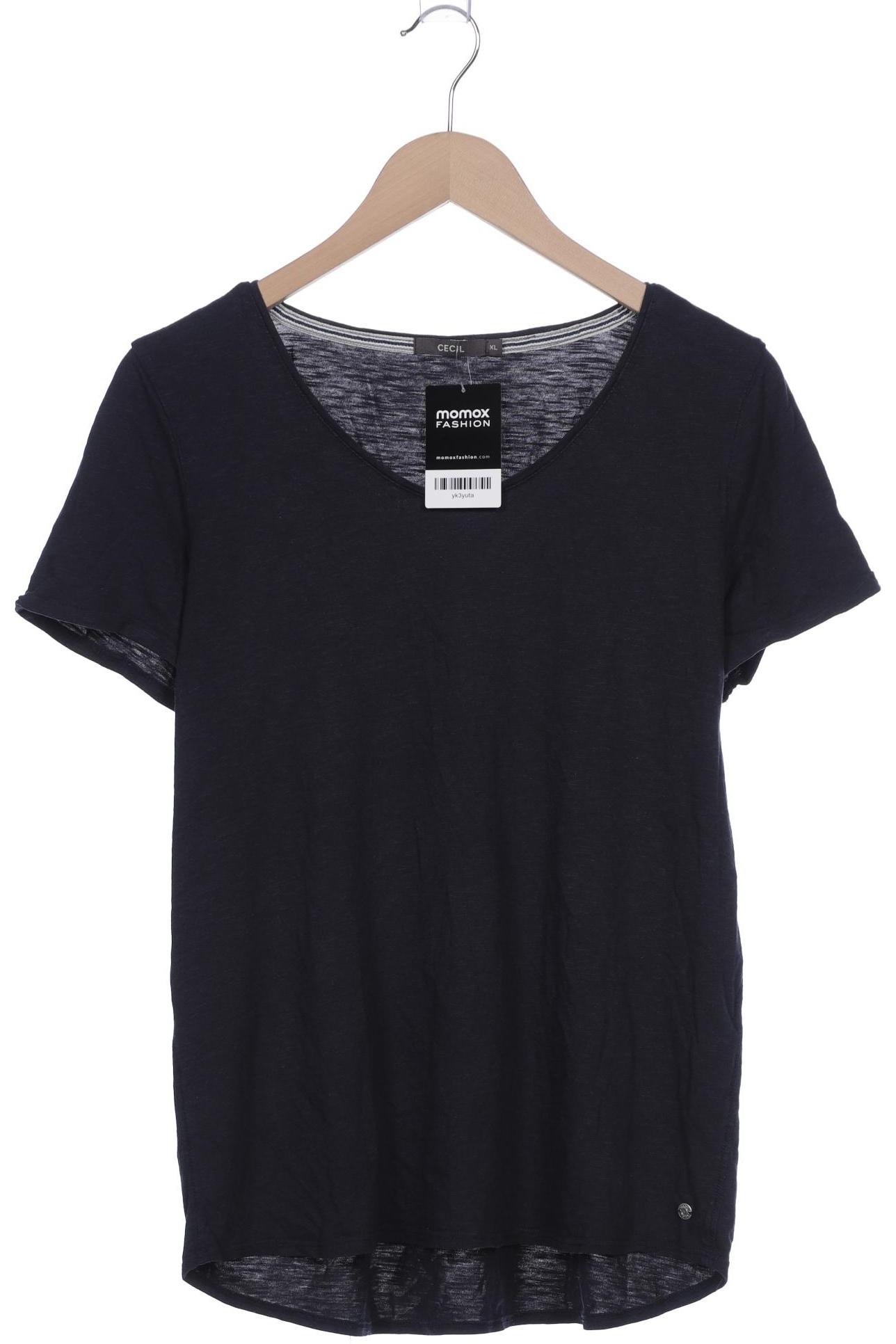 

CECIL Damen T-Shirt, marineblau